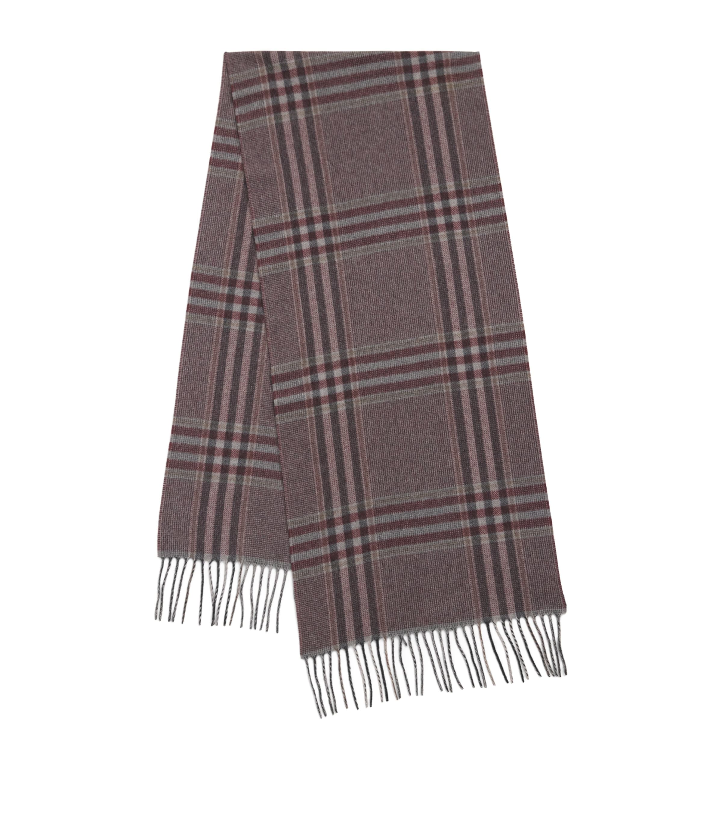 Cashmere Check Scarf