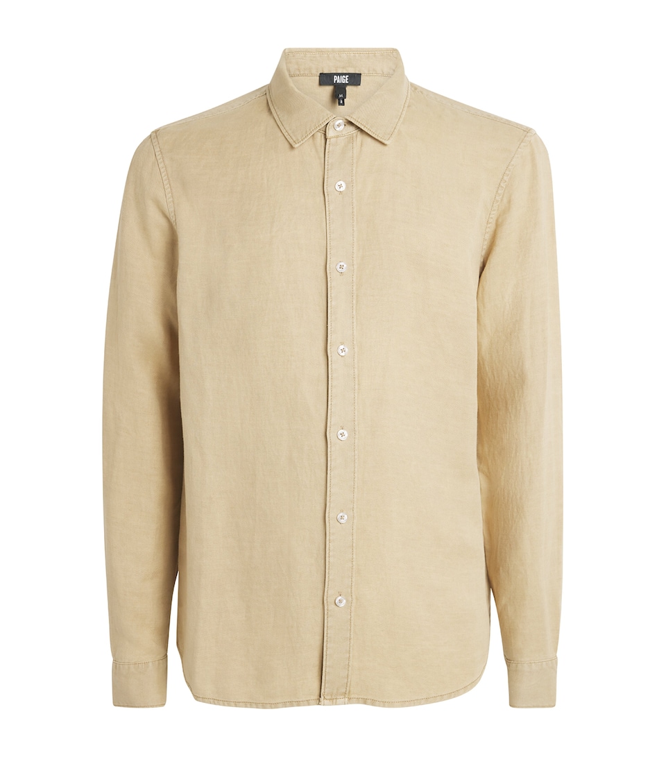 Linen-Blend Peters Shirt