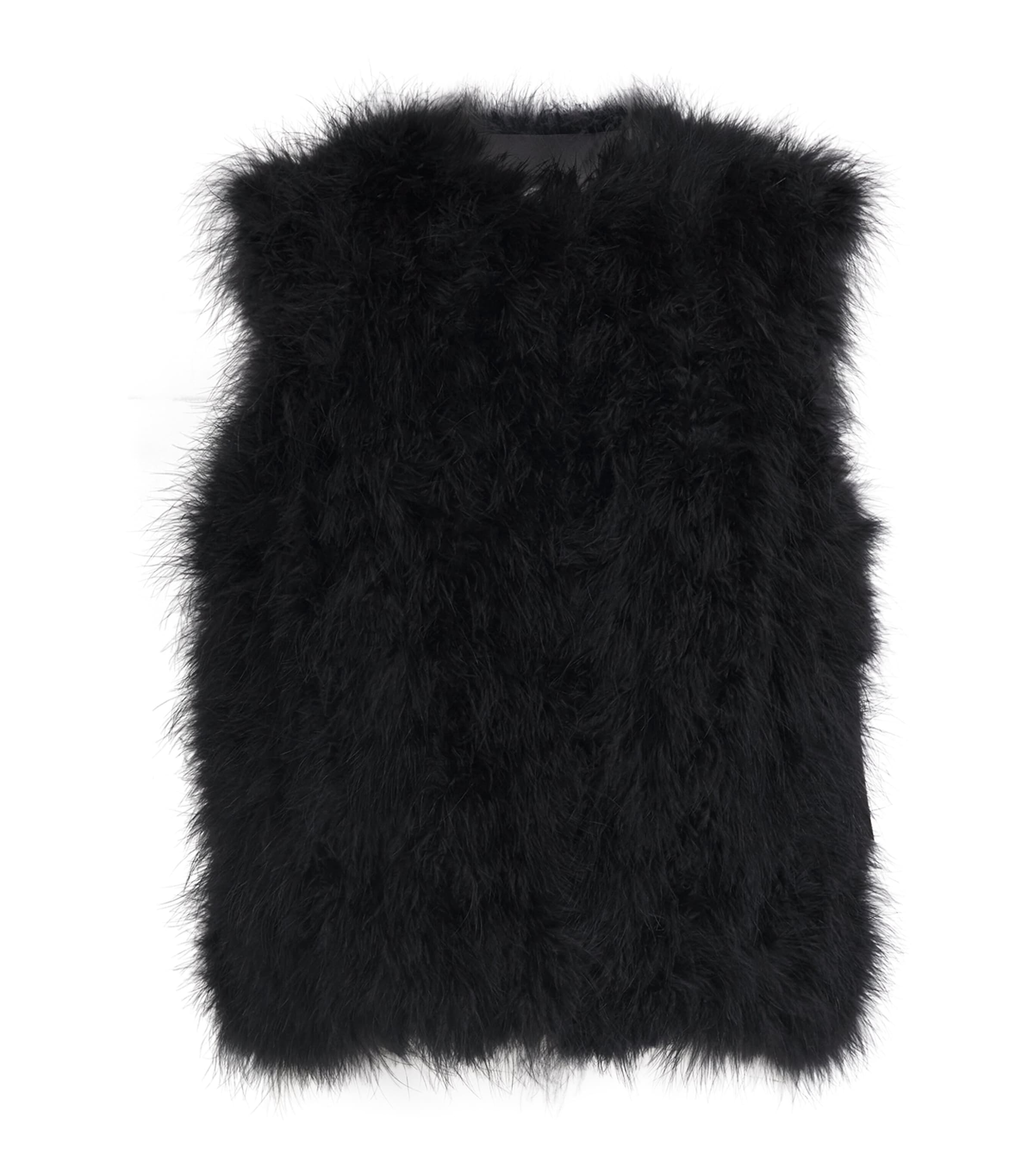 Yves Salomon Womens Feather Gilet