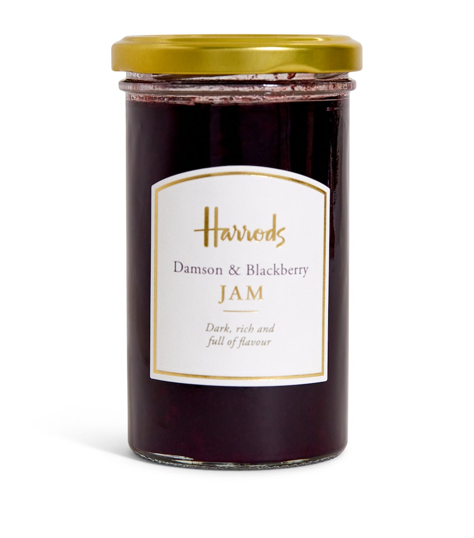 Harrods Damson, Blackberry + Elderflower Jam (280g)