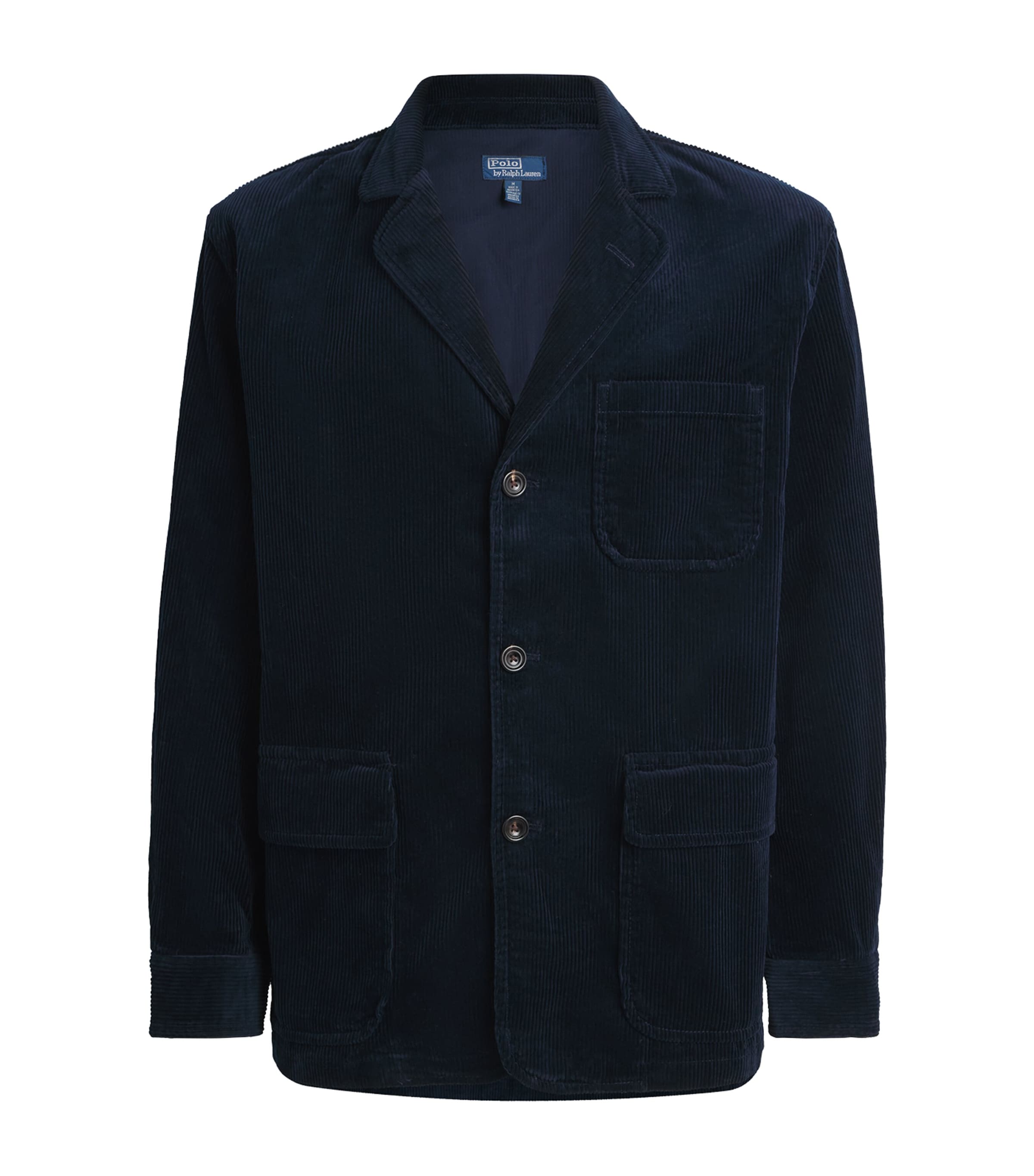 Polo Ralph Lauren Mens Cotton Corduroy Finley Jacket Aviator Navy
