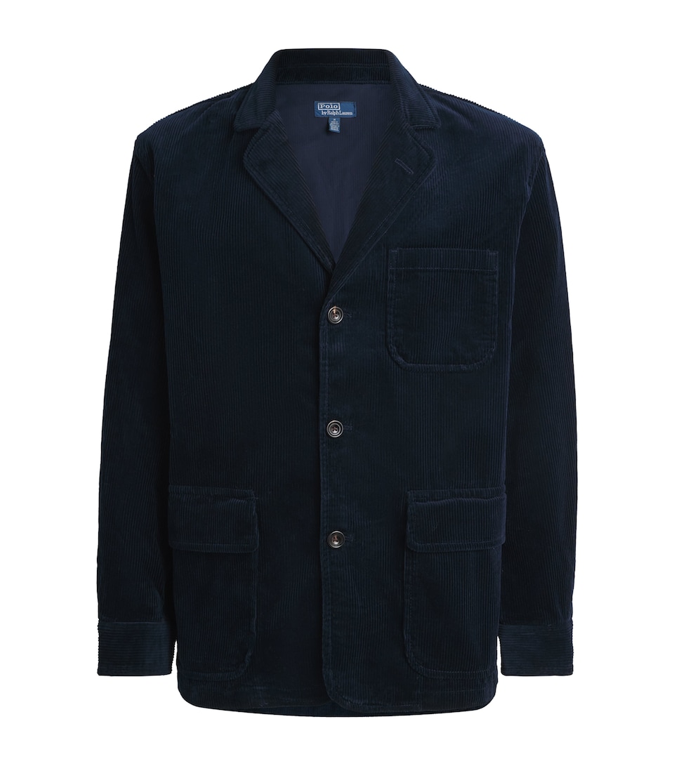 Polo Ralph Lauren Mens Cotton Corduroy Finley Jacket Aviator Navy