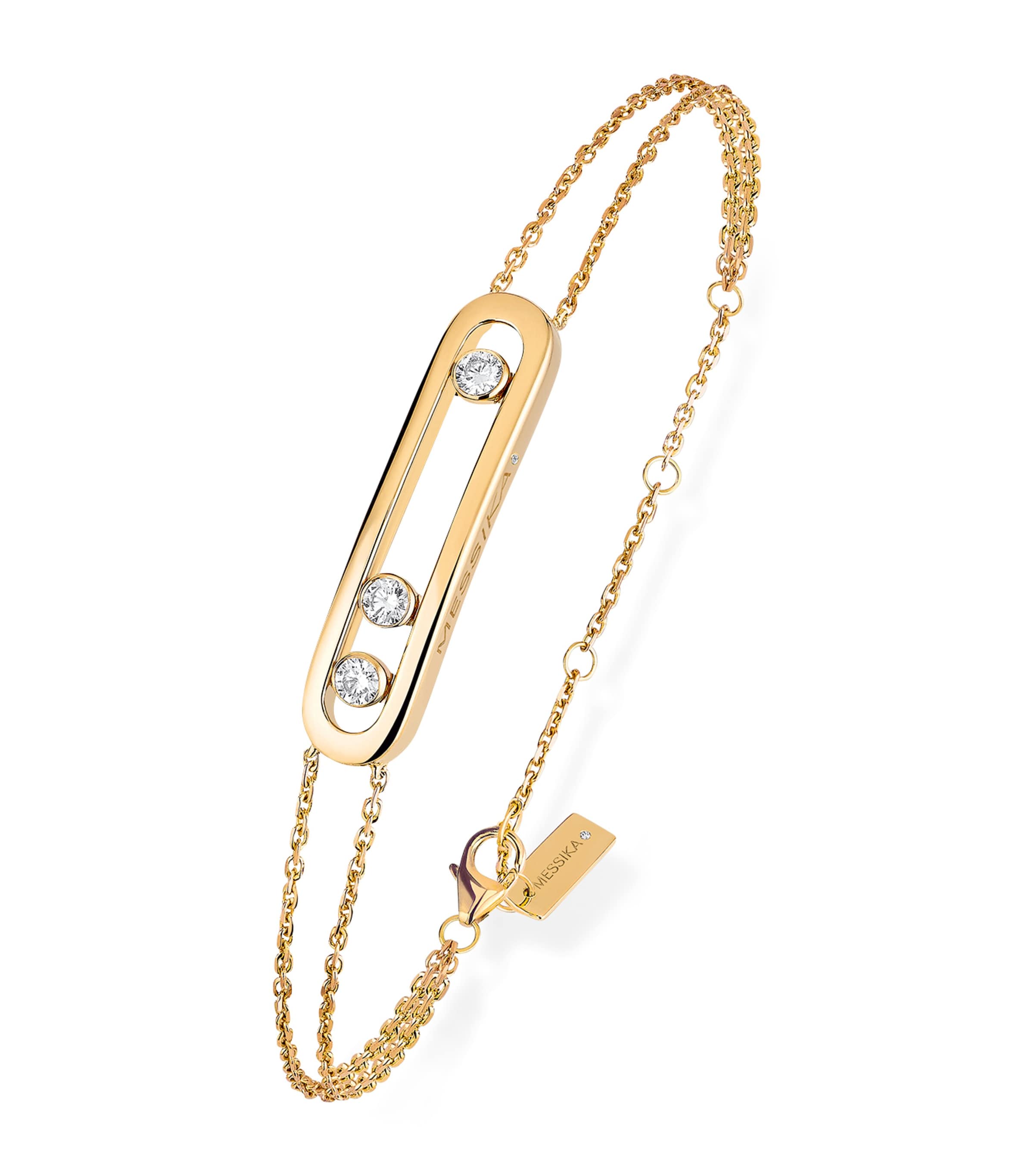 Yellow Gold and Diamond Move Classique Bracelet
