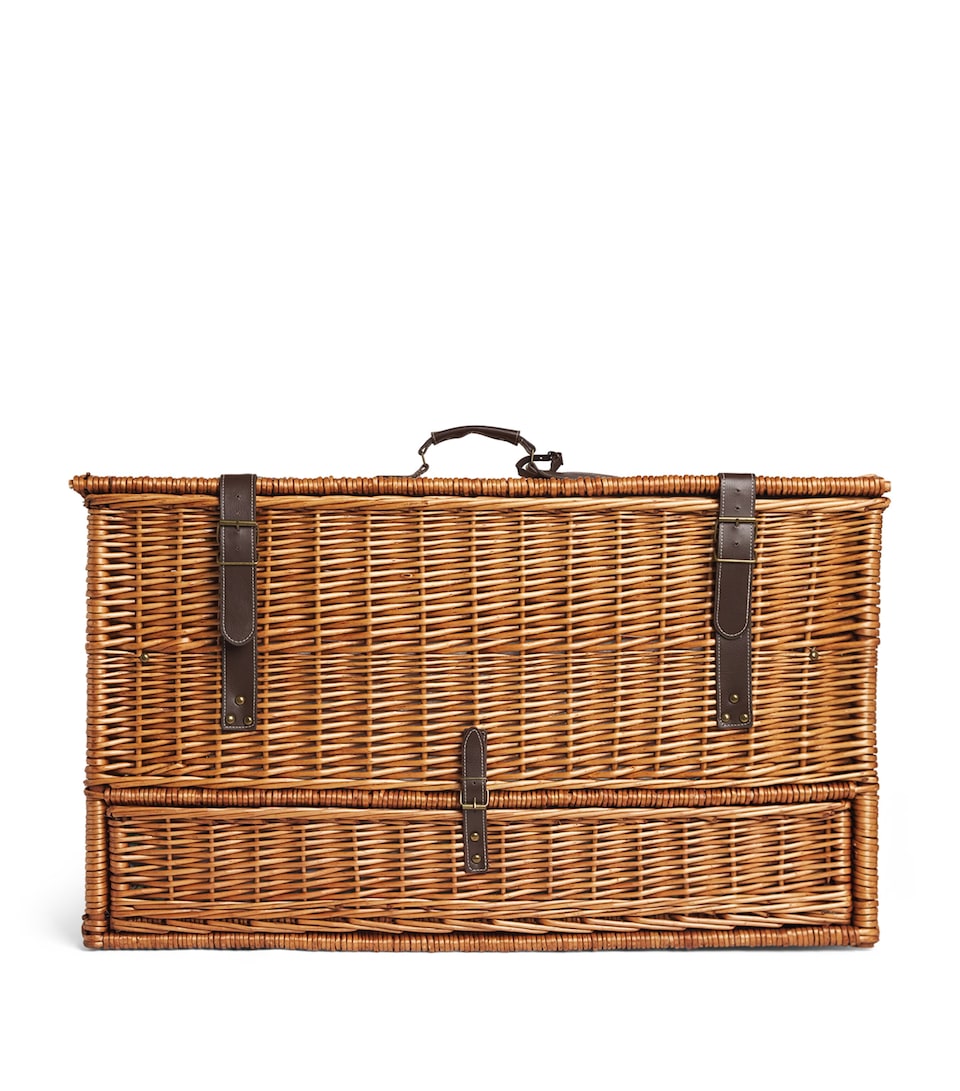Champs Elysées Picnic Basket and Dining Set Blue