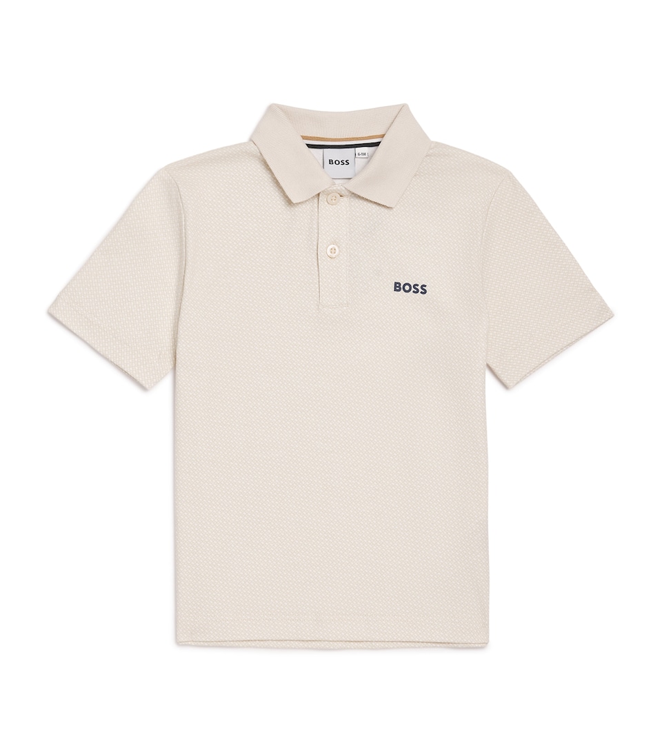 Cotton Logo Polo Shirt (4-16 Years)