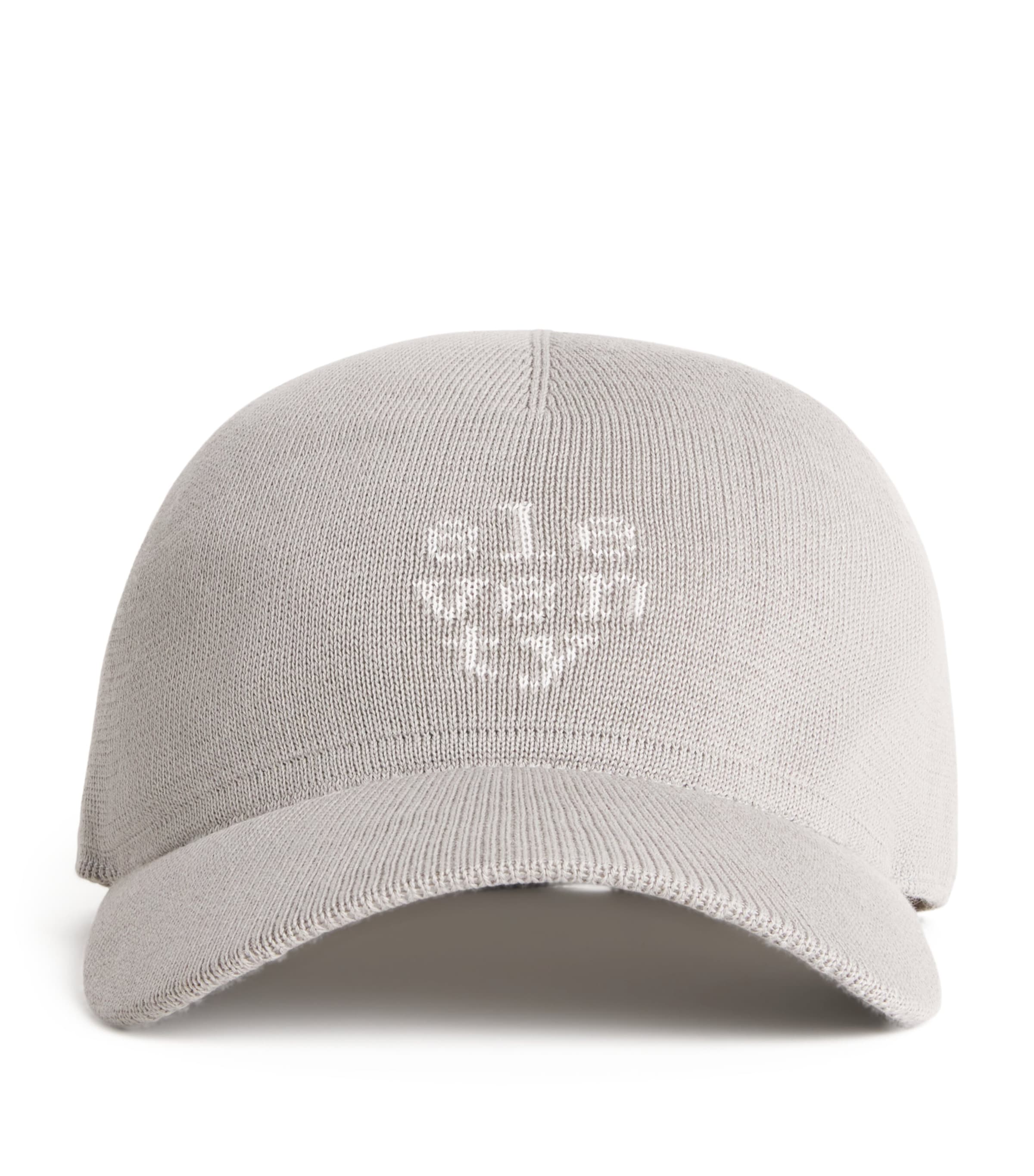 Cotton-Blend Logo Baseball Cap