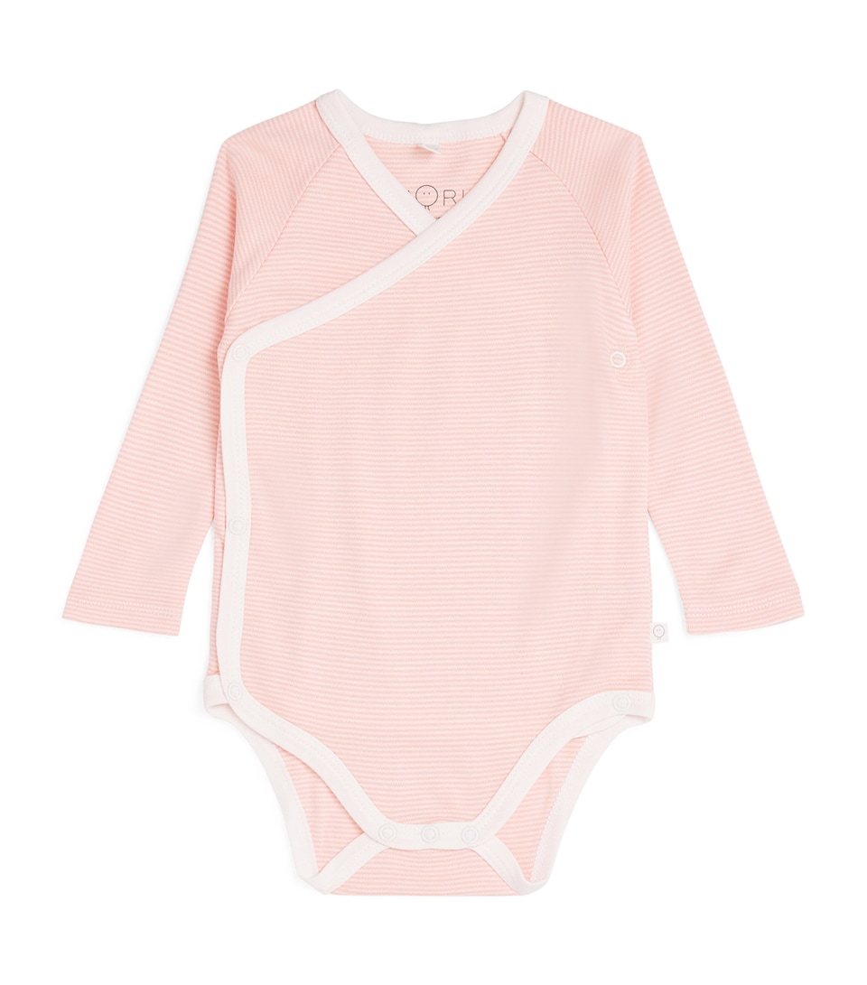 Bamboo-Blend Kimono Bodysuit (9-12 Months)