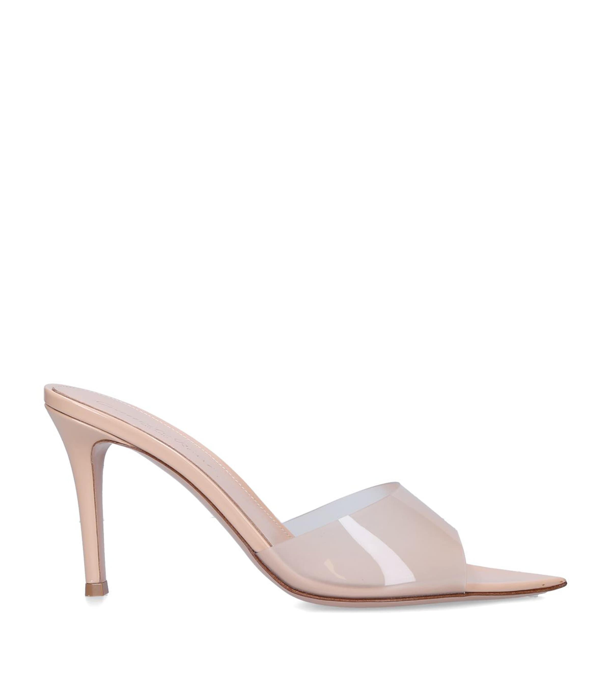 Gianvito Rossi Elle Mules 85 Blush