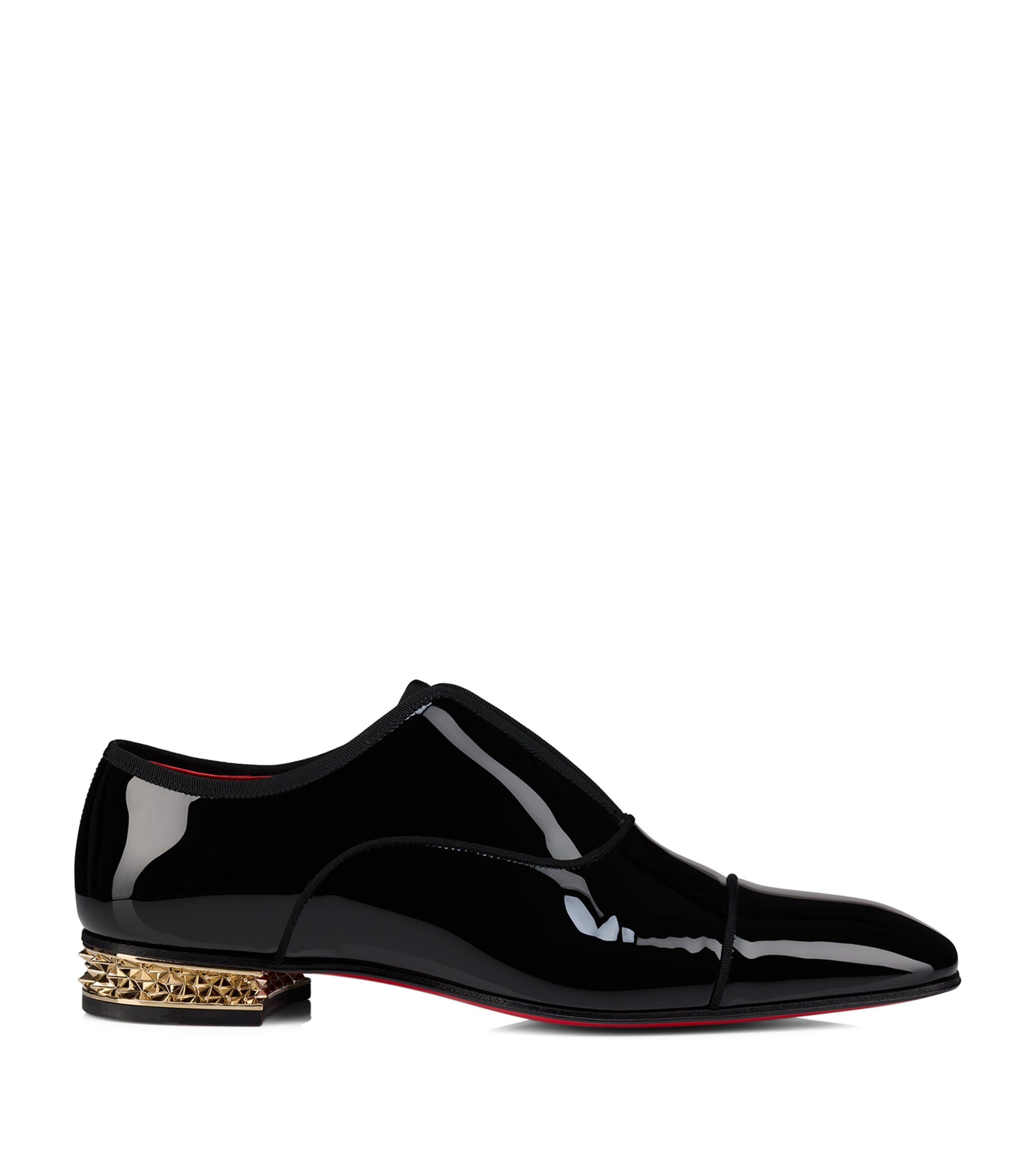 Alphamale Rocks Patent Leather Oxford Shoes