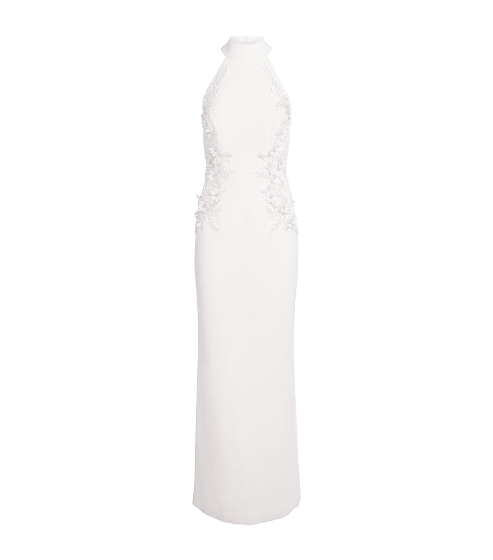 Embellished Halterneck Xanthe Gown