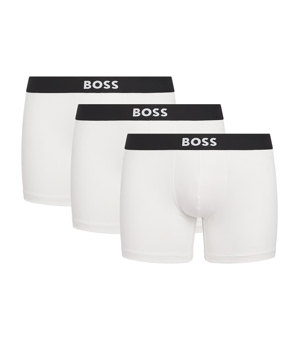 Stretch-Cotton Boxer Briefs (Pack of 3)