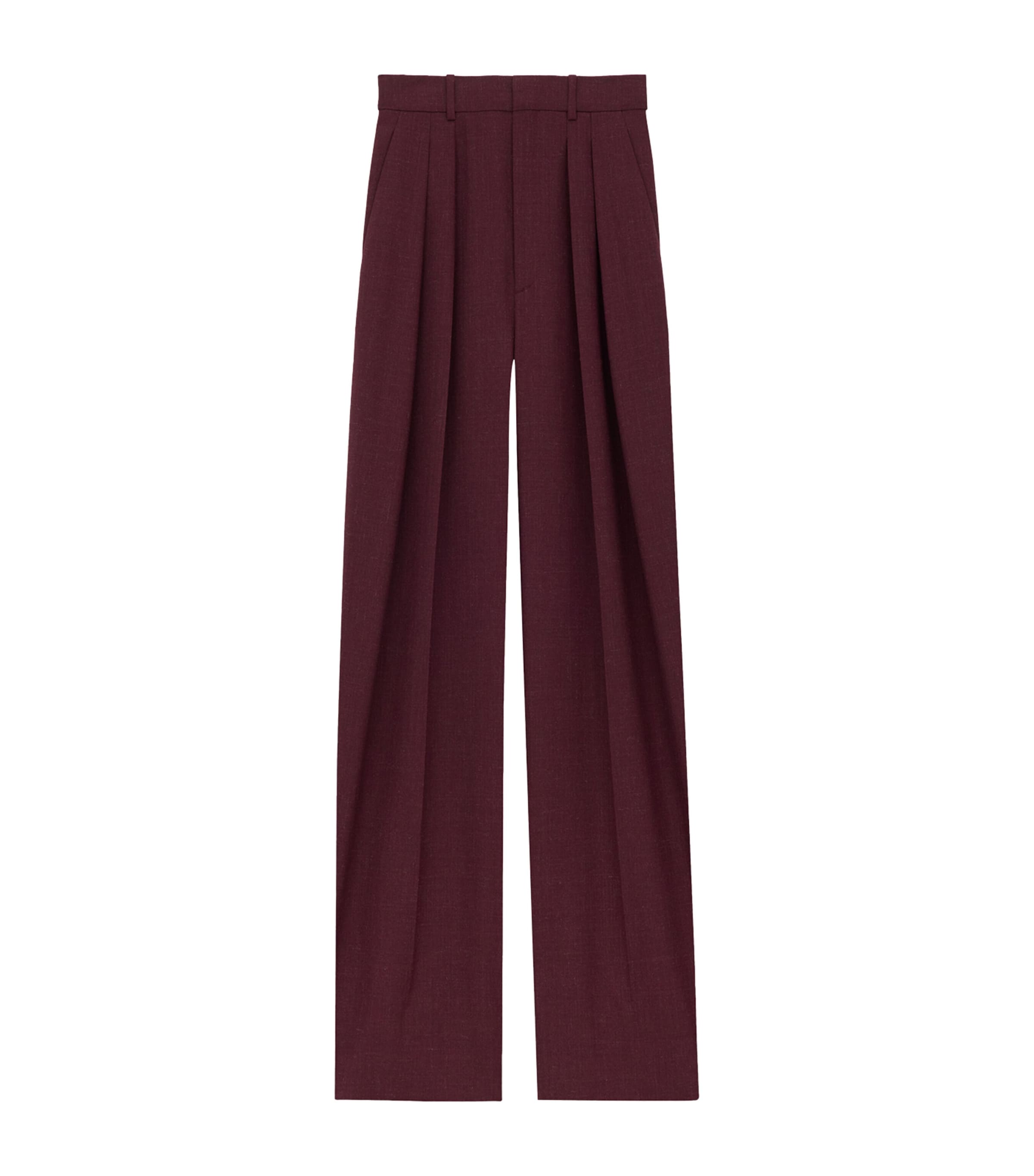 Alaïa Leather Petal Trousers | Harrods UK