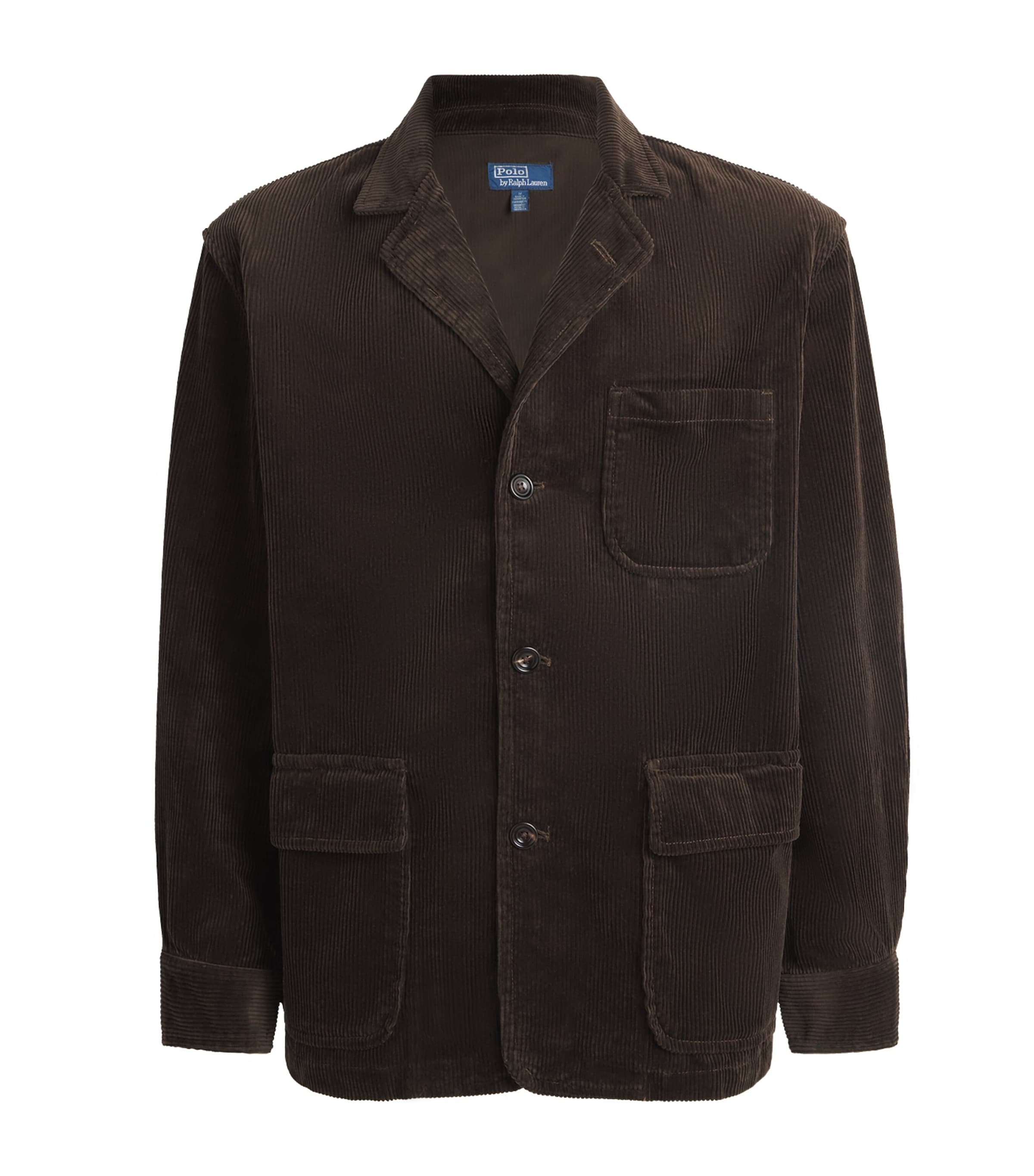 Polo Ralph Lauren Mens Cotton Corduroy Finley Jacket Dark Beech
