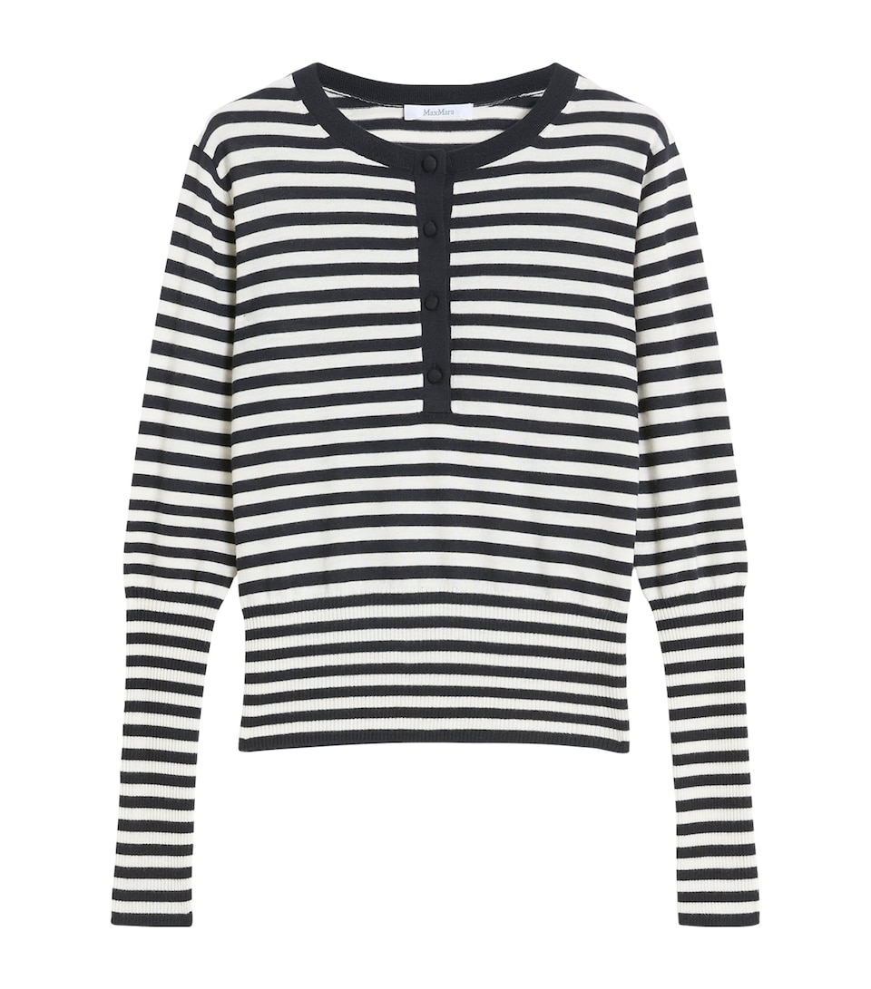 Cashmere Stripe Sweater