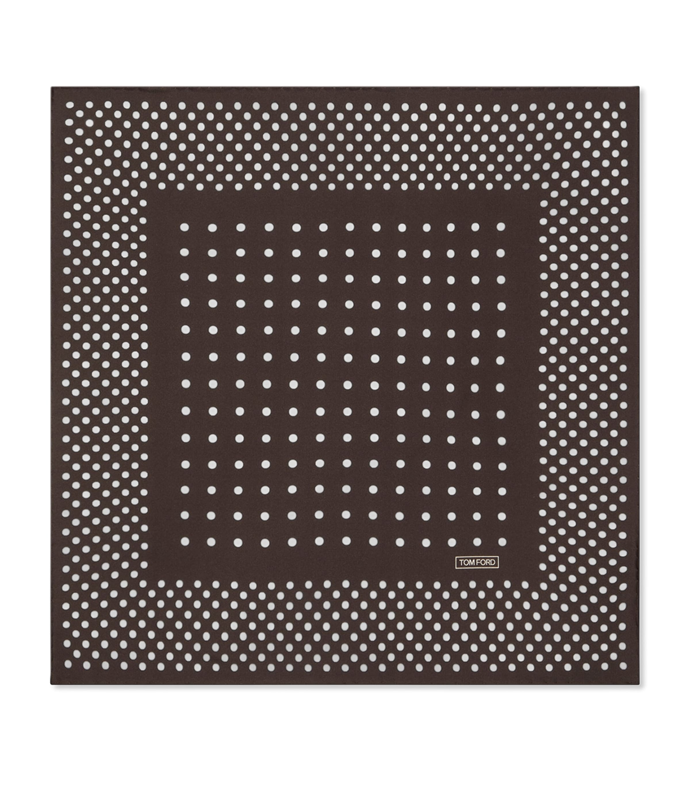 Silk Polka-Dot Pocket Square