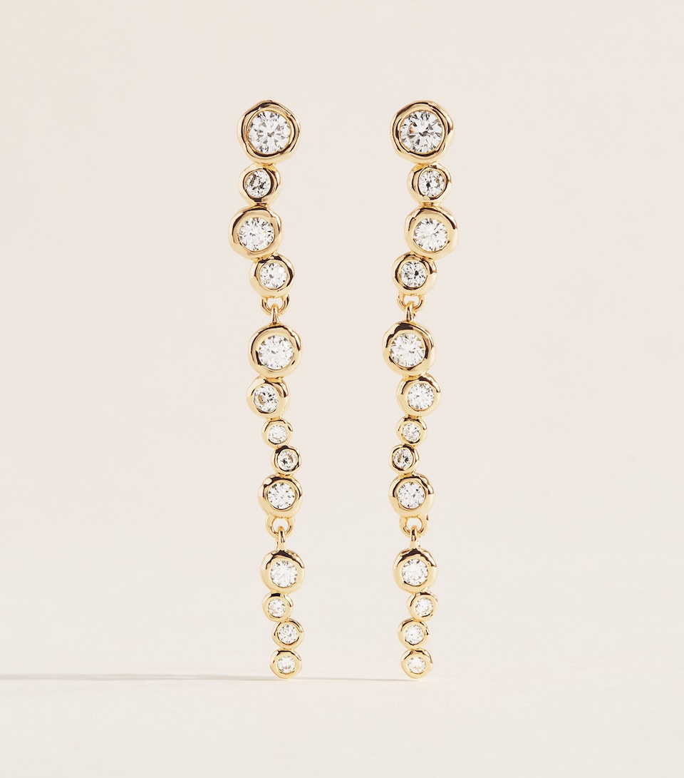 Alexis Bittar Gold-Plated Asterales Dangle Earrings Gold