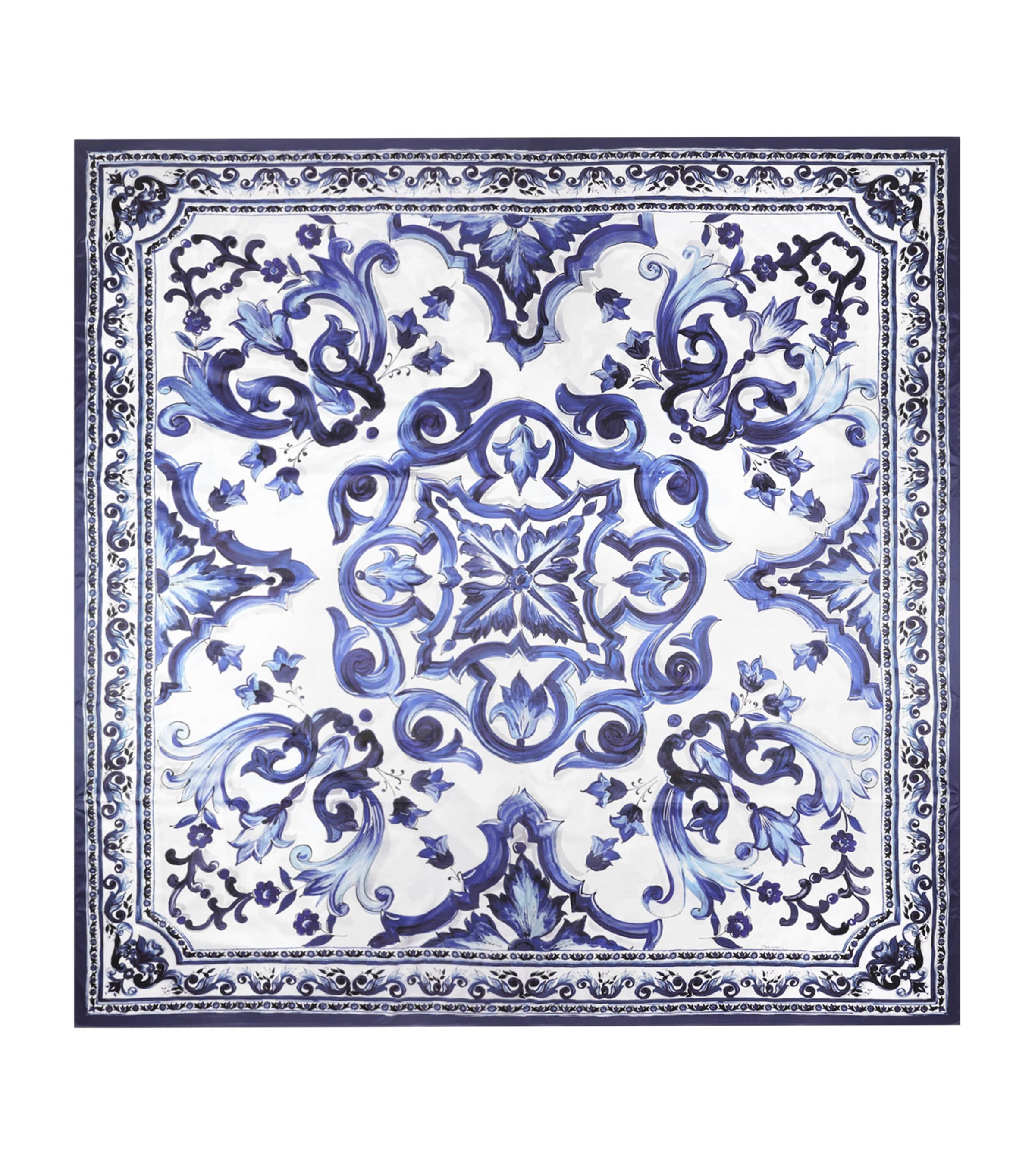 Cotton Majolica King Fitted Sheet (300cm x 300cm)