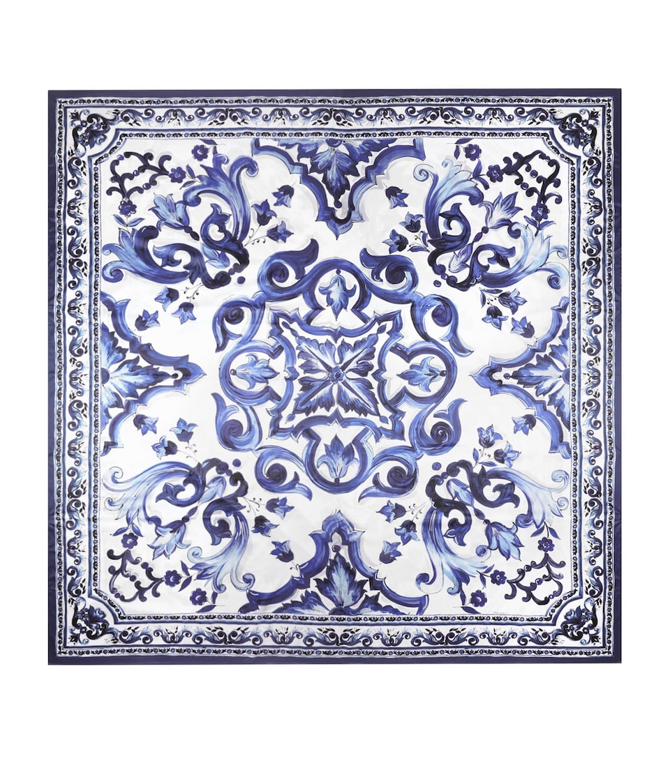 Cotton Majolica King Fitted Sheet (300cm x 300cm)