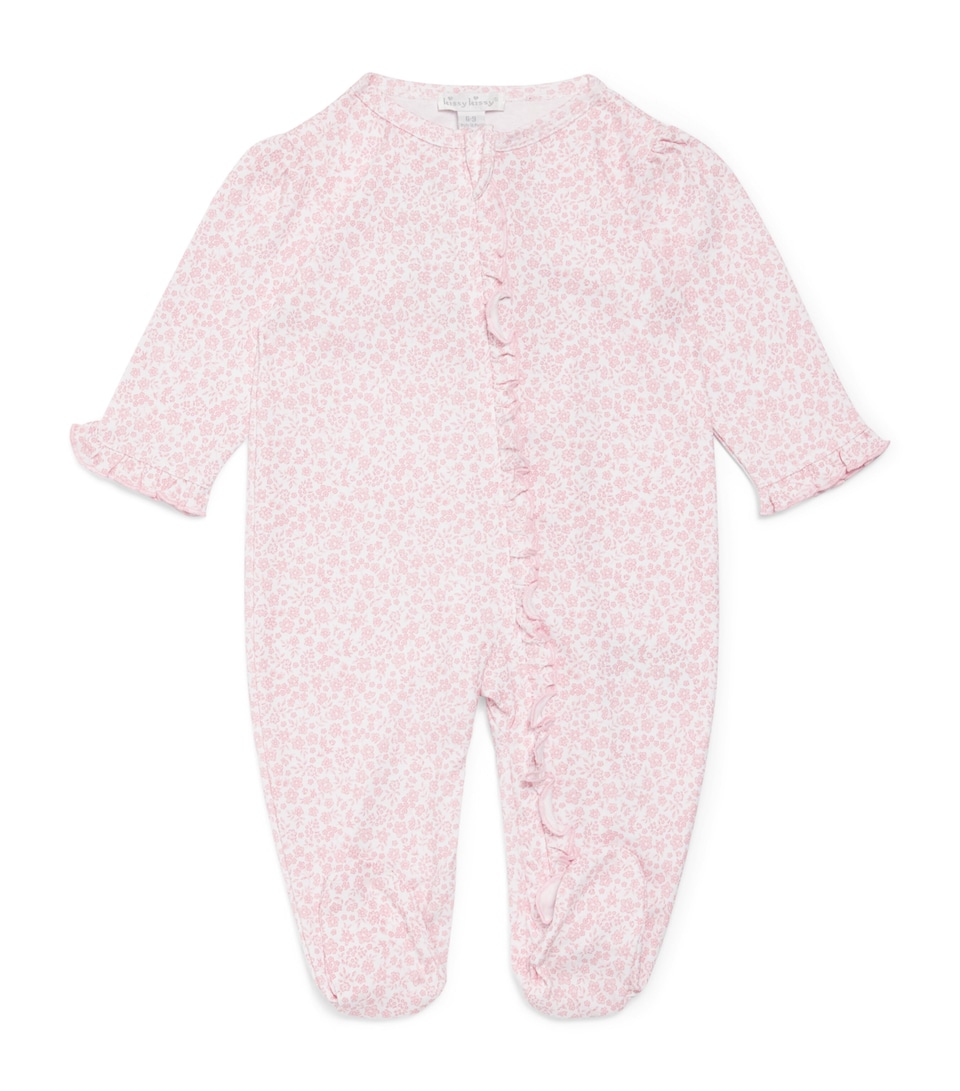 Kissy Kissy Pima Cotton Floral All-In-One (0-9 Months) Pink
