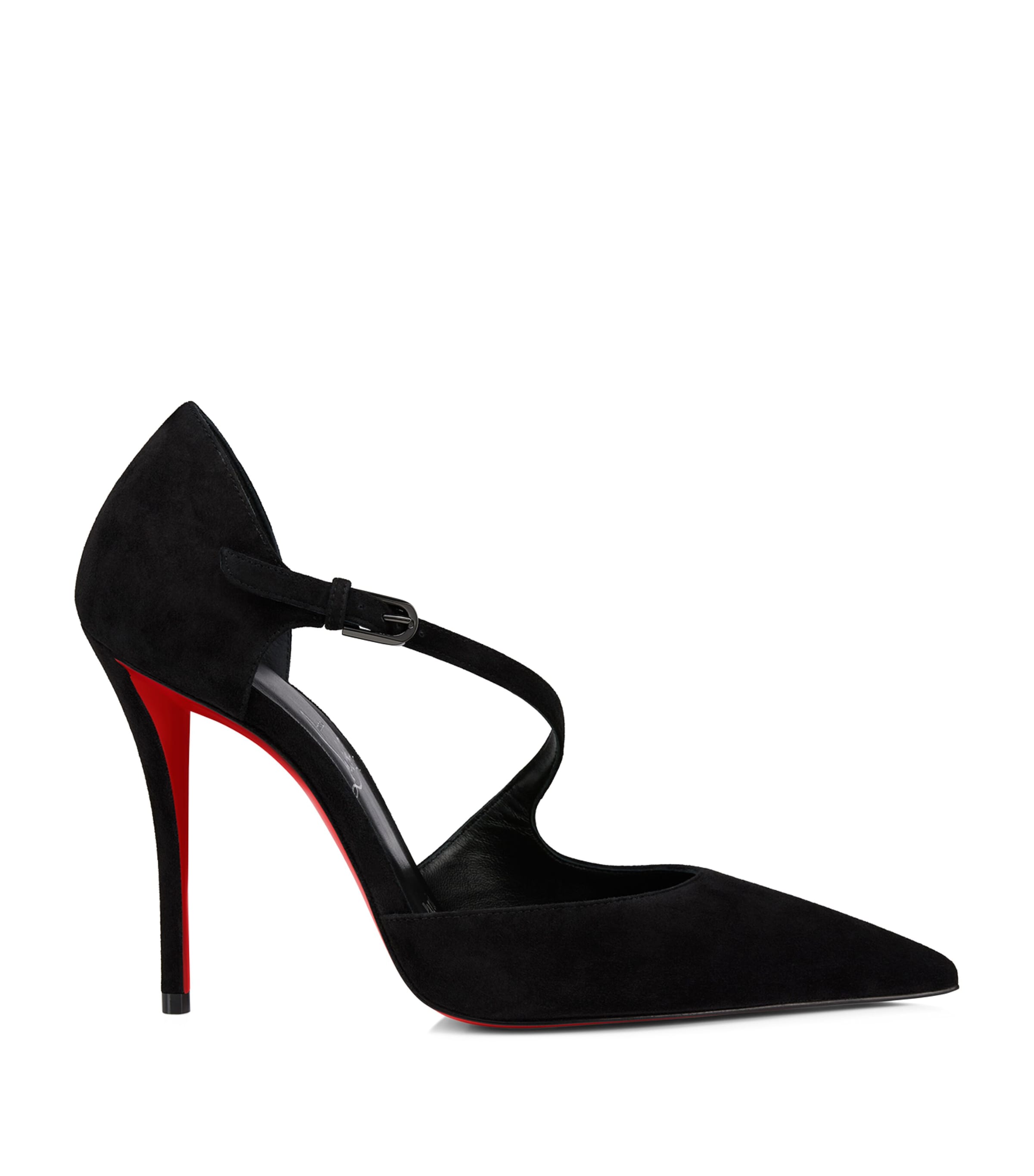 Christian Louboutin Black Miss Z Queen Heeled Sandals 120 | Harrods US