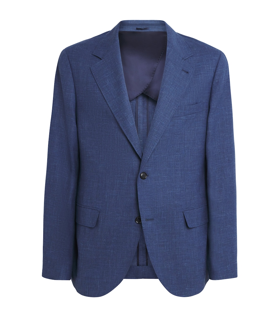 Wool-Silk-Linen Blazer