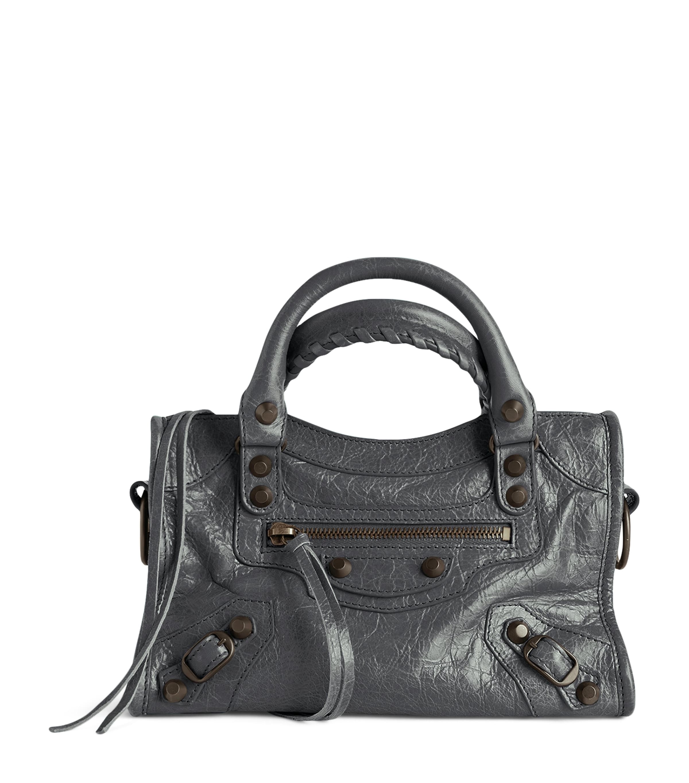 Mini Leather Le City Top-Handle Bag
