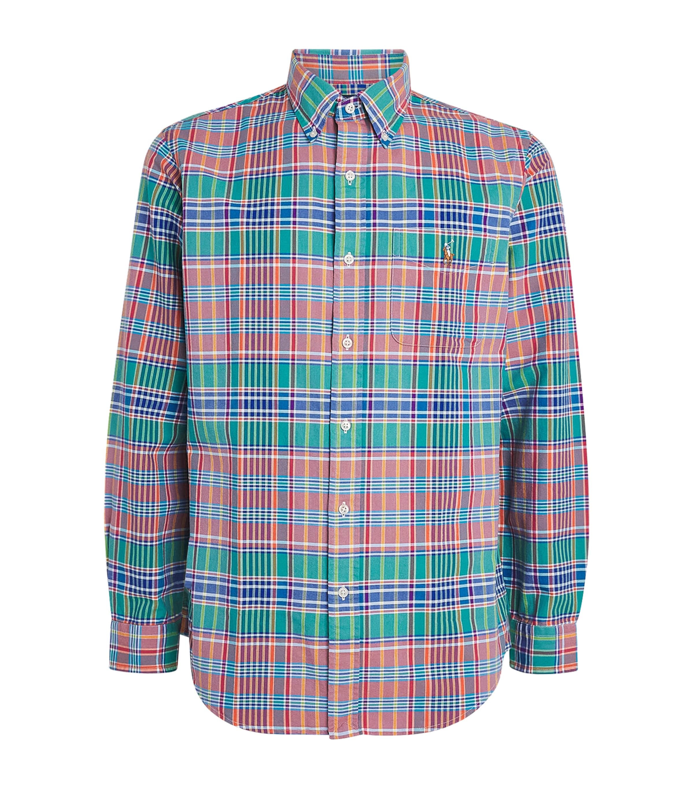Cotton Check Oxford Shirt