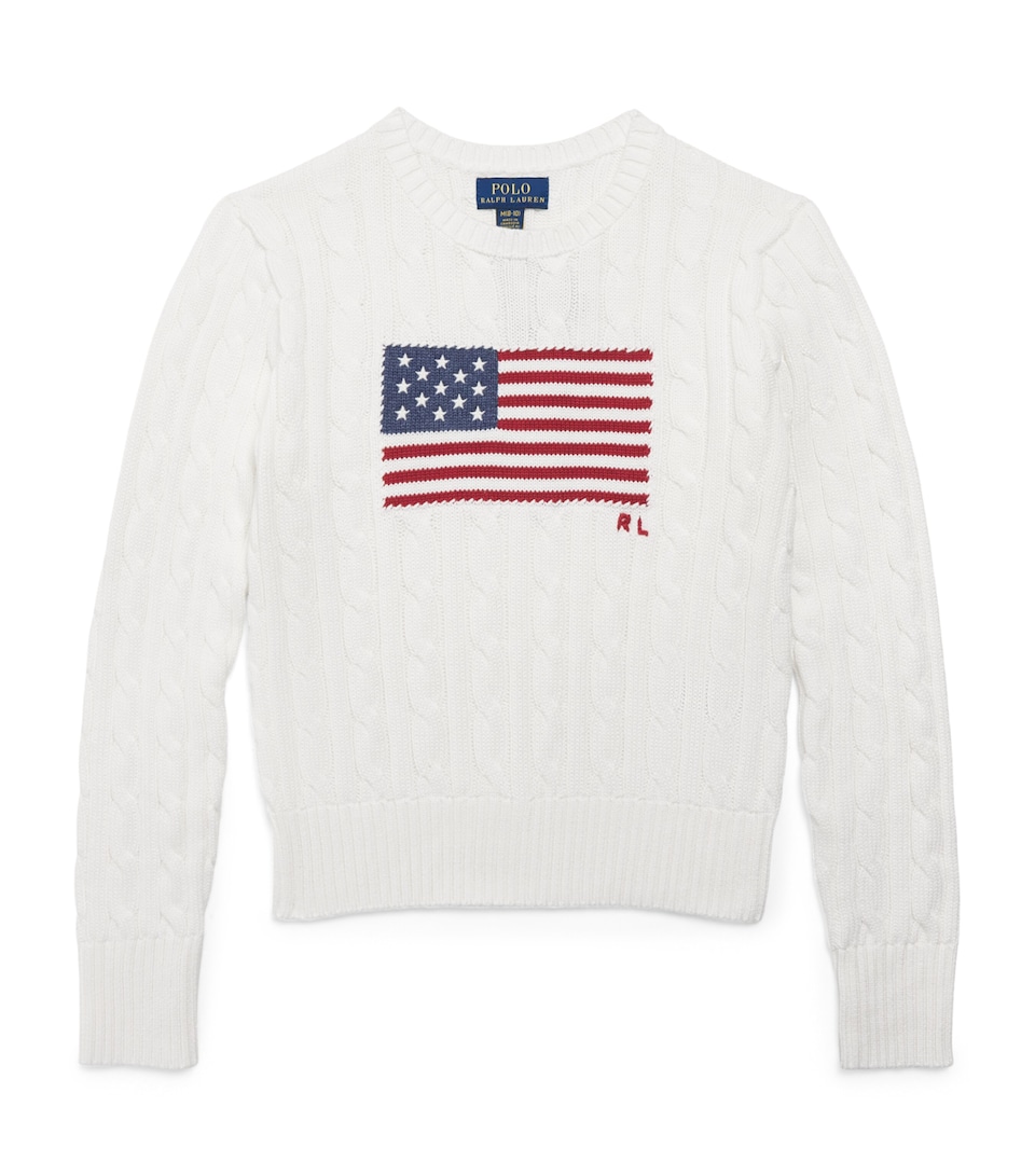 American Flag Sweater (6-14 Years)