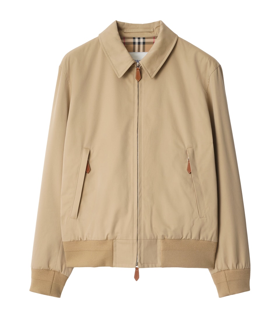 Gabardine Harrington Jacket