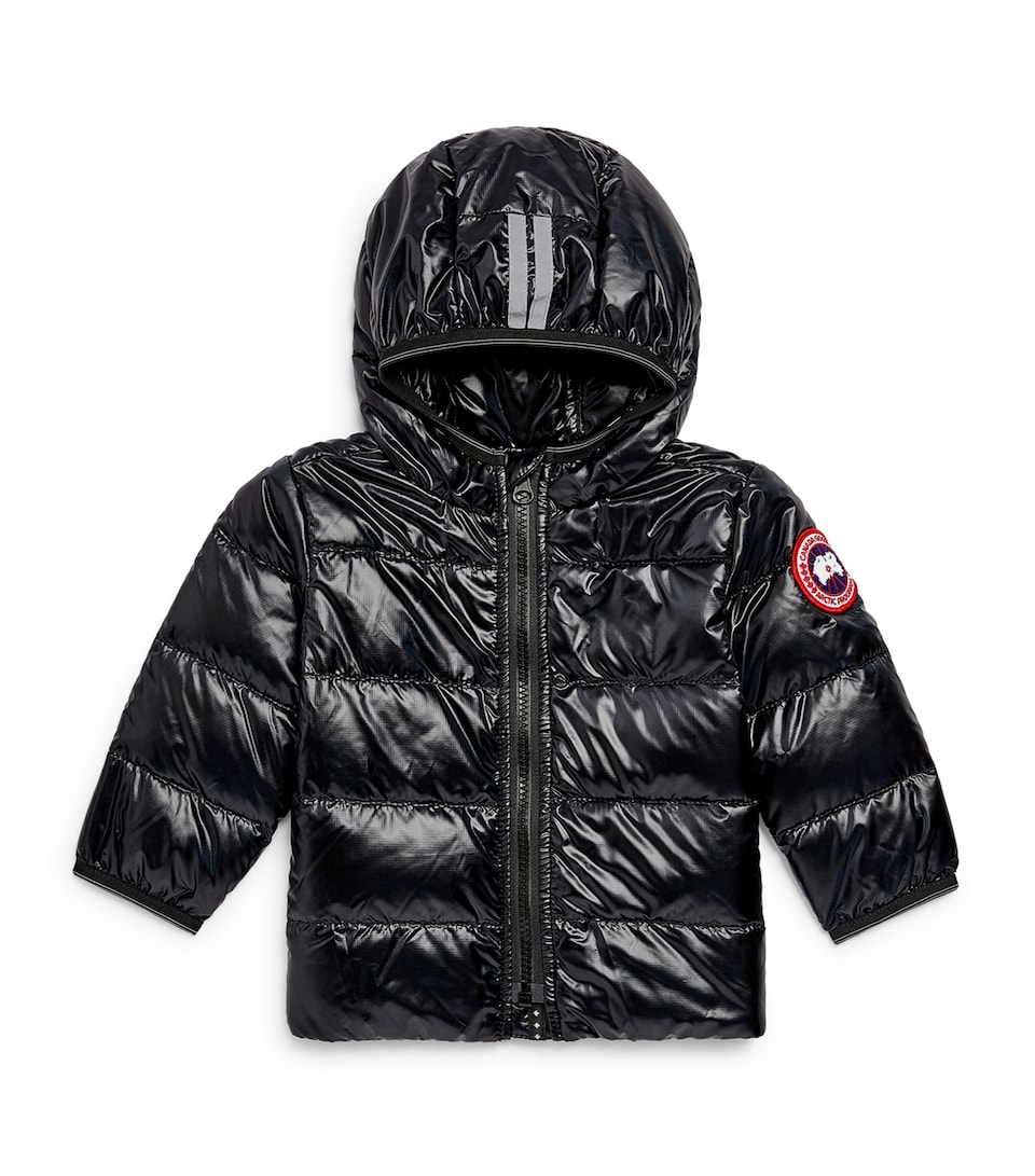 Canada Goose Kids Crofton Hooded Jacket (2-7 Years) Black