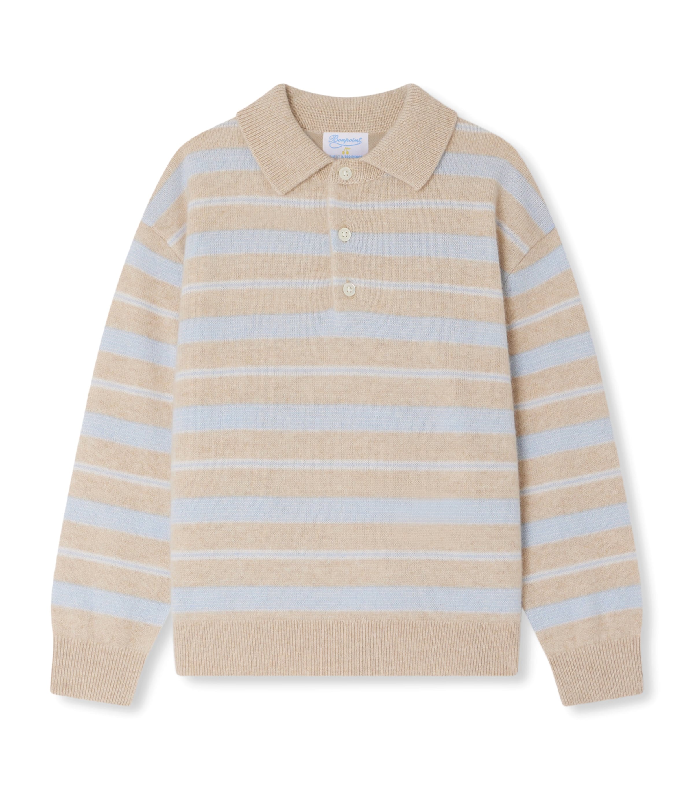 x Guest In Residence Cashmere Louie Polo Sweater (4-8 Years)
