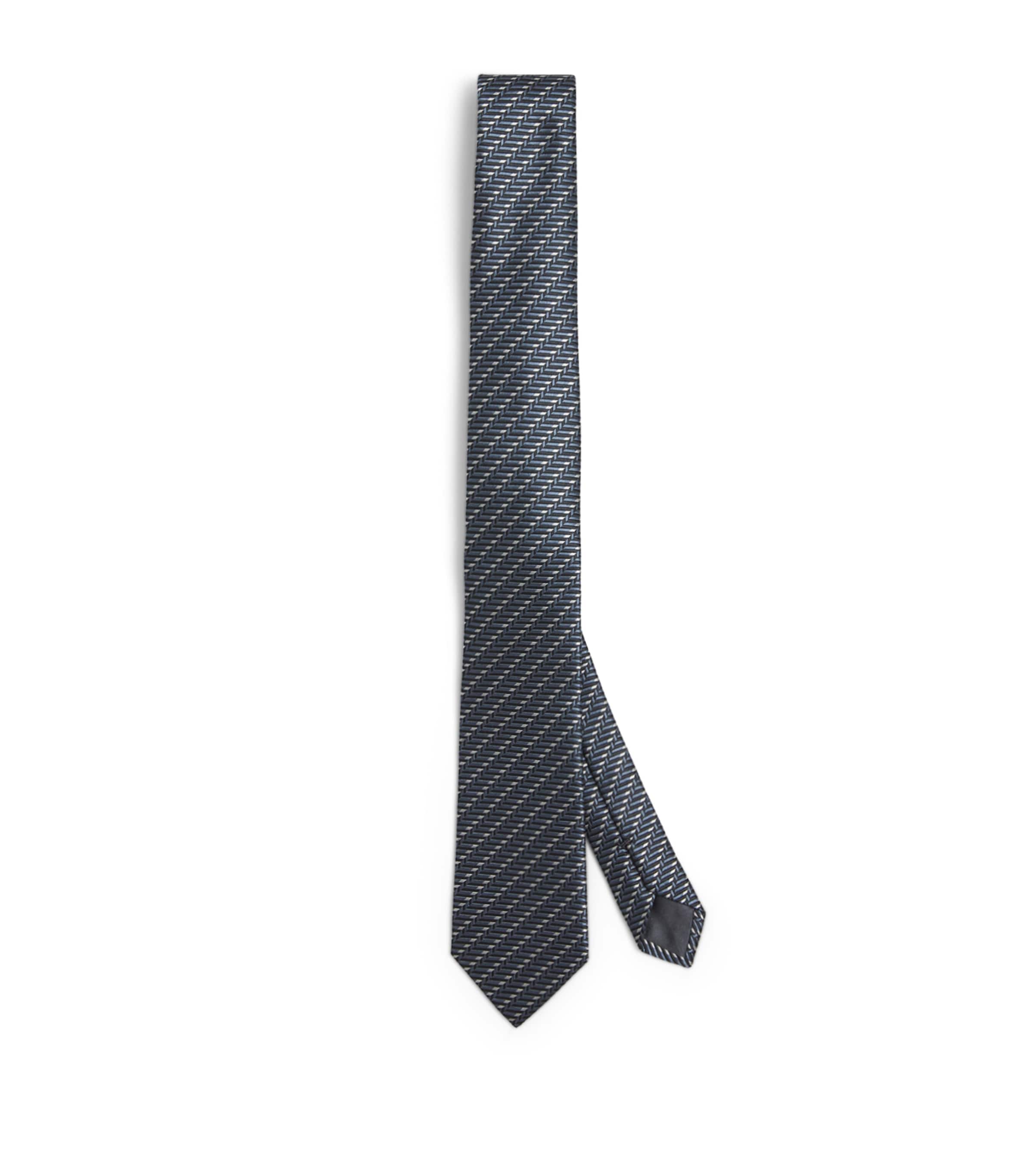 Silk Herringbone Tie