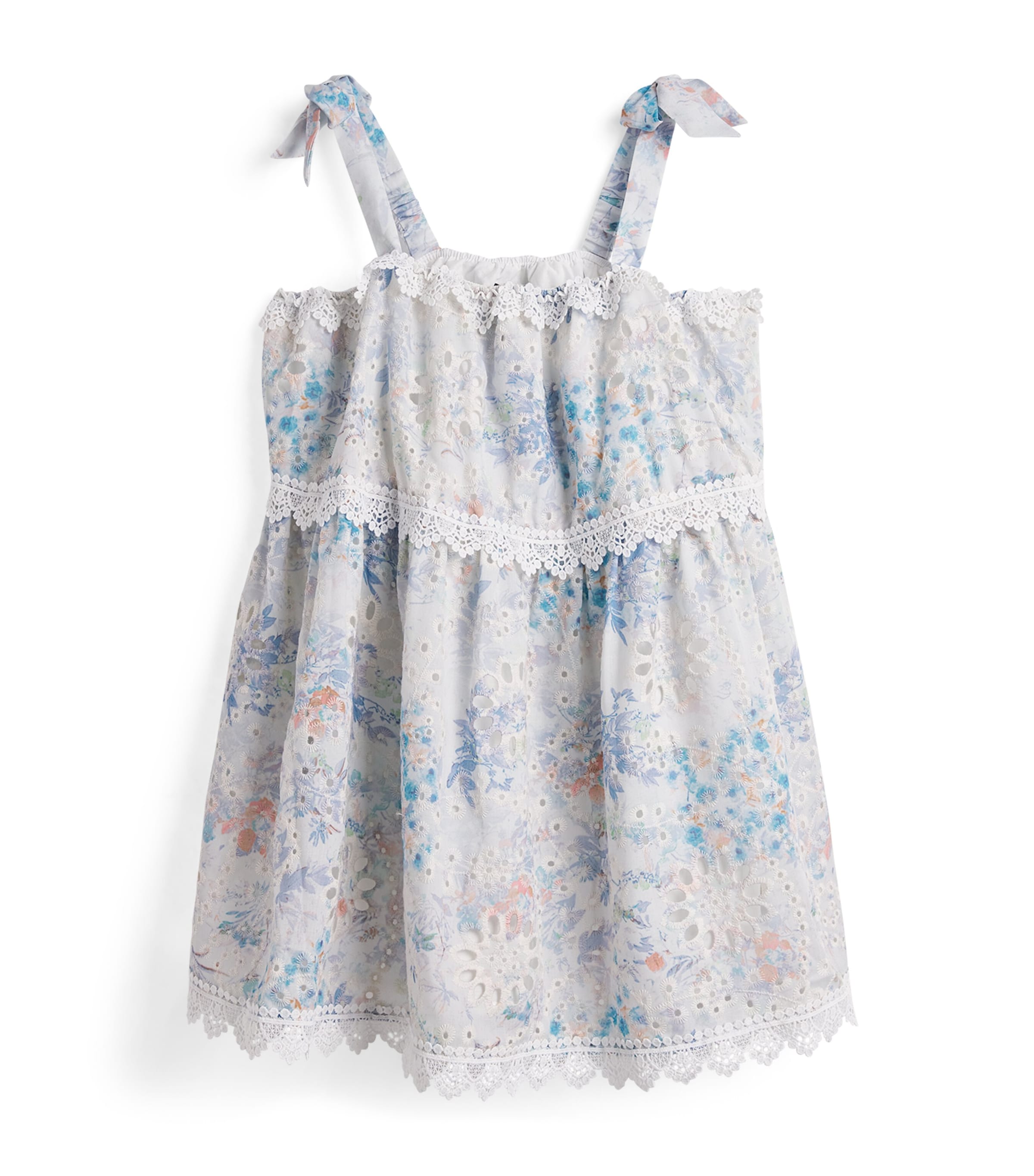 Bardot Junior Broderie Anglaise Sylvie Dress (4-14 Years) Autumn Floral