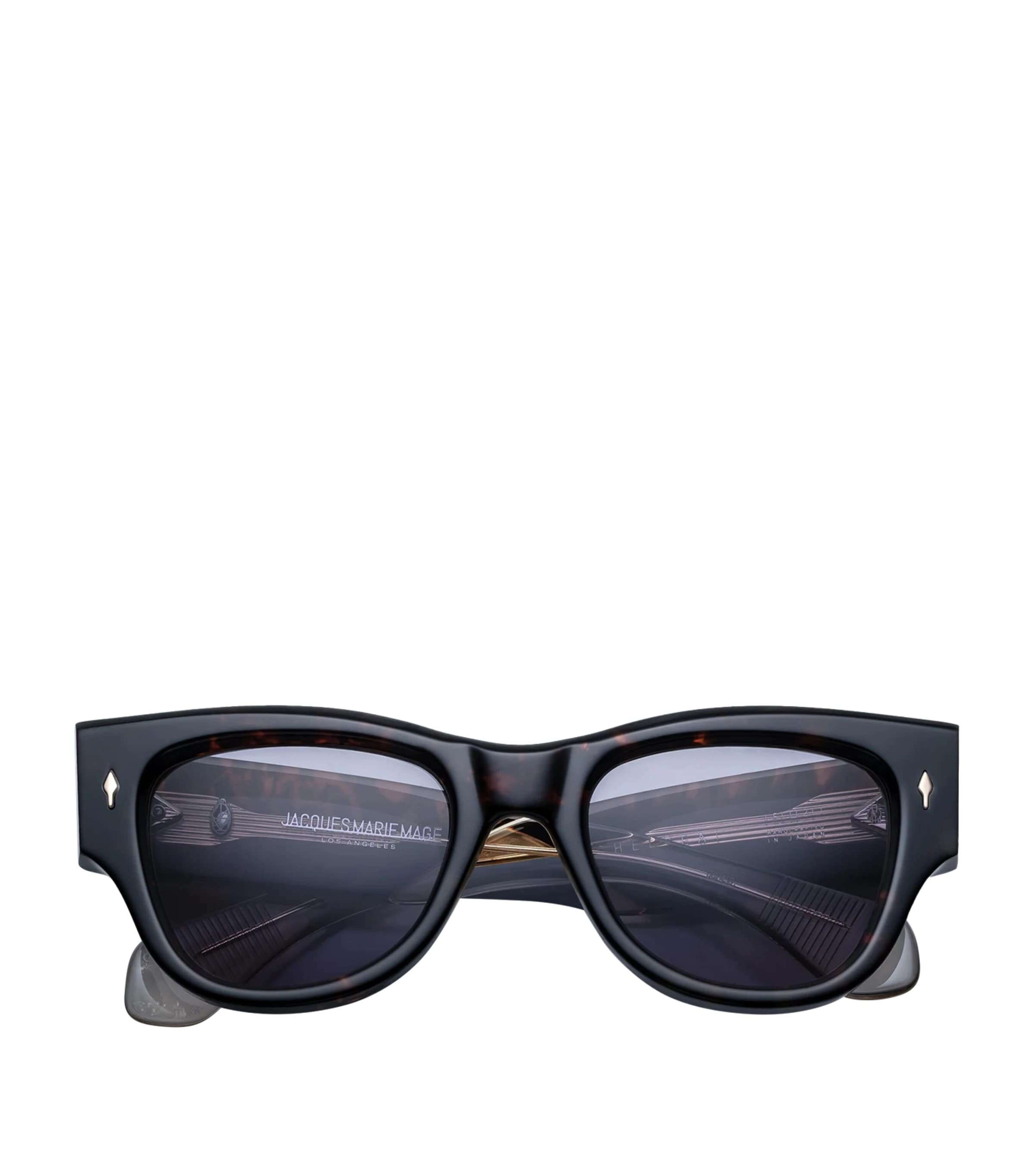 Jacques Marie Mage Tortoiseshell Chelsea Panto Sunglasses Beau