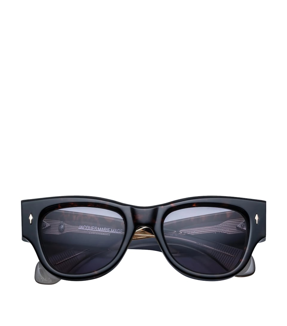 Jacques Marie Mage Tortoiseshell Chelsea Panto Sunglasses Beau
