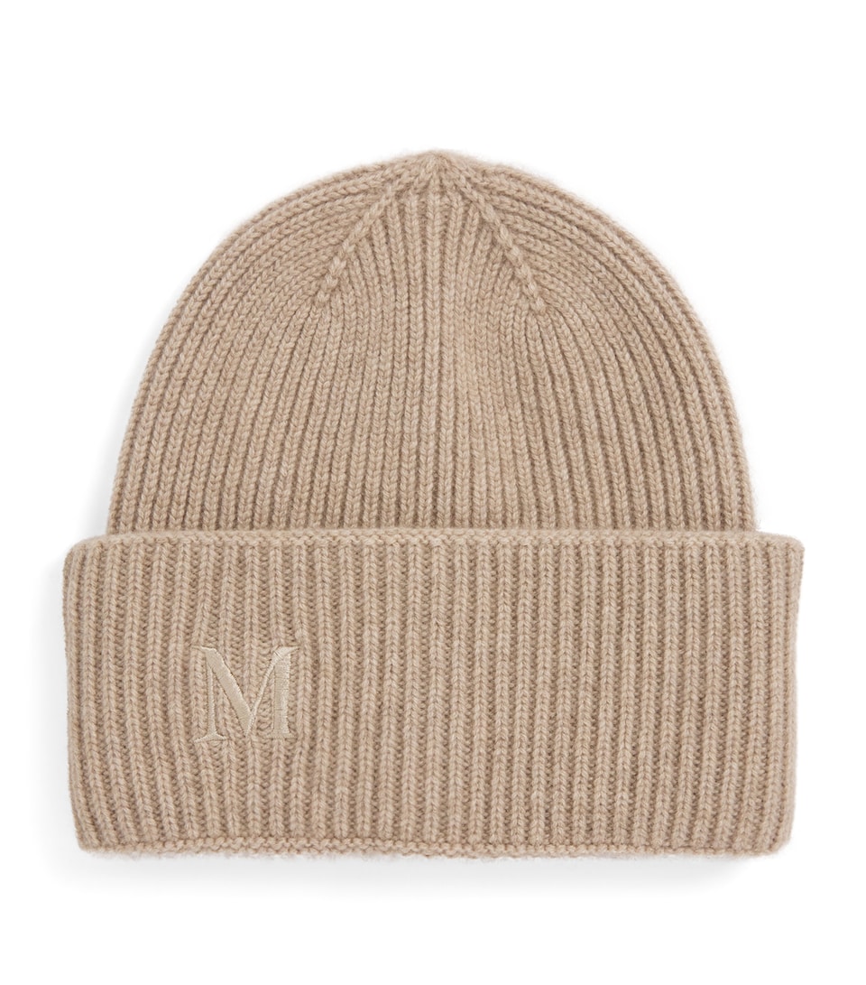 Cashmere Embroidered Beanie