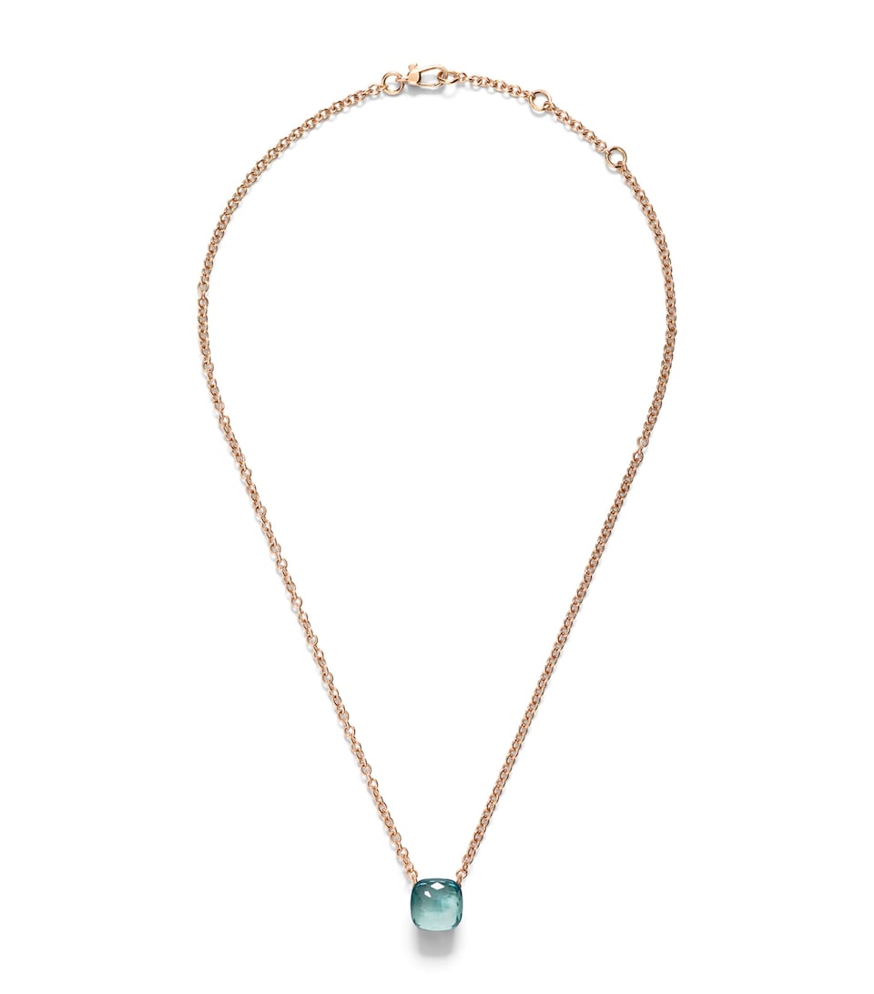 Pomellato Rose Gold Nudo Pendant Necklace
