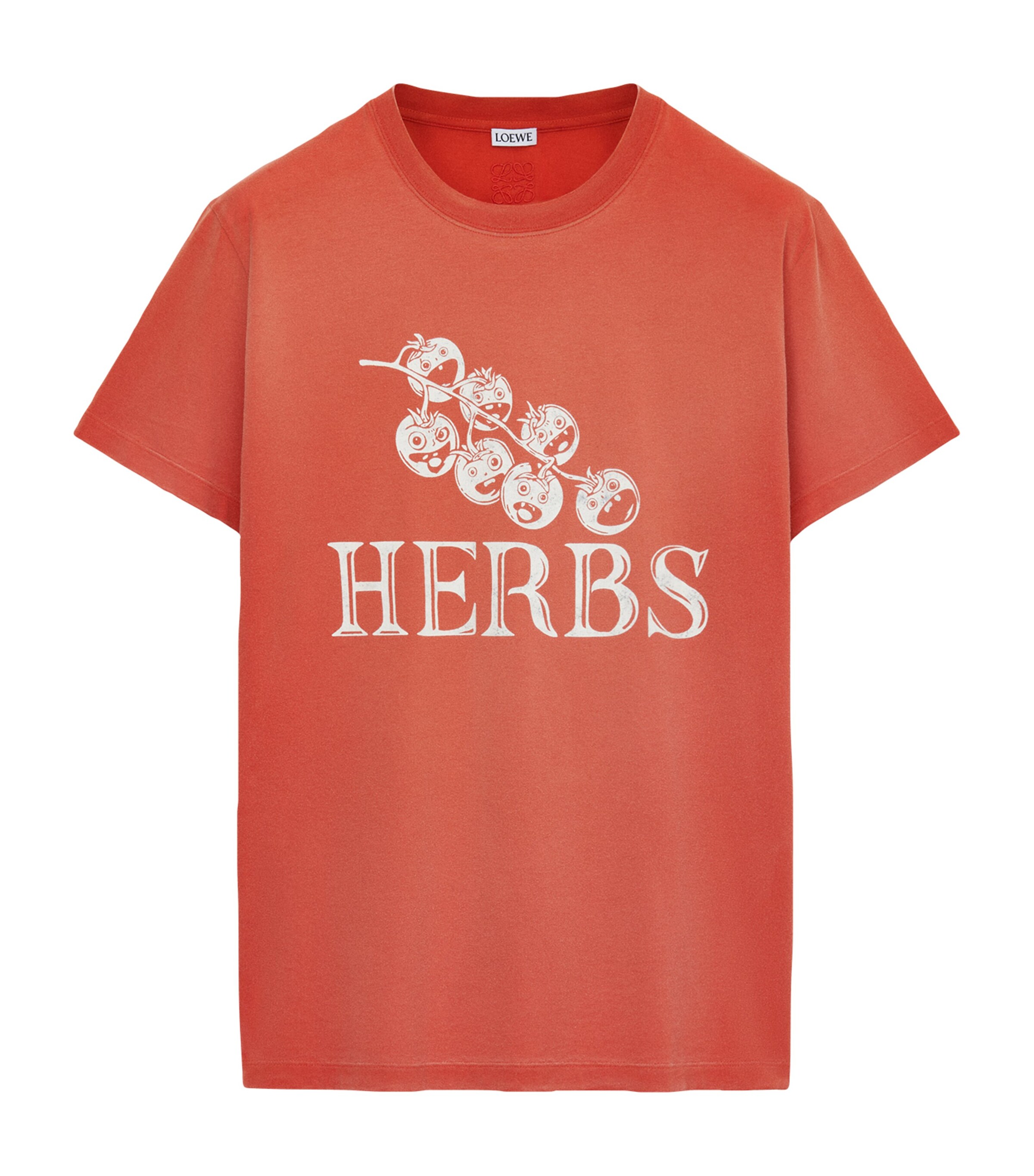 Cotton Tomato Print T-Shirt