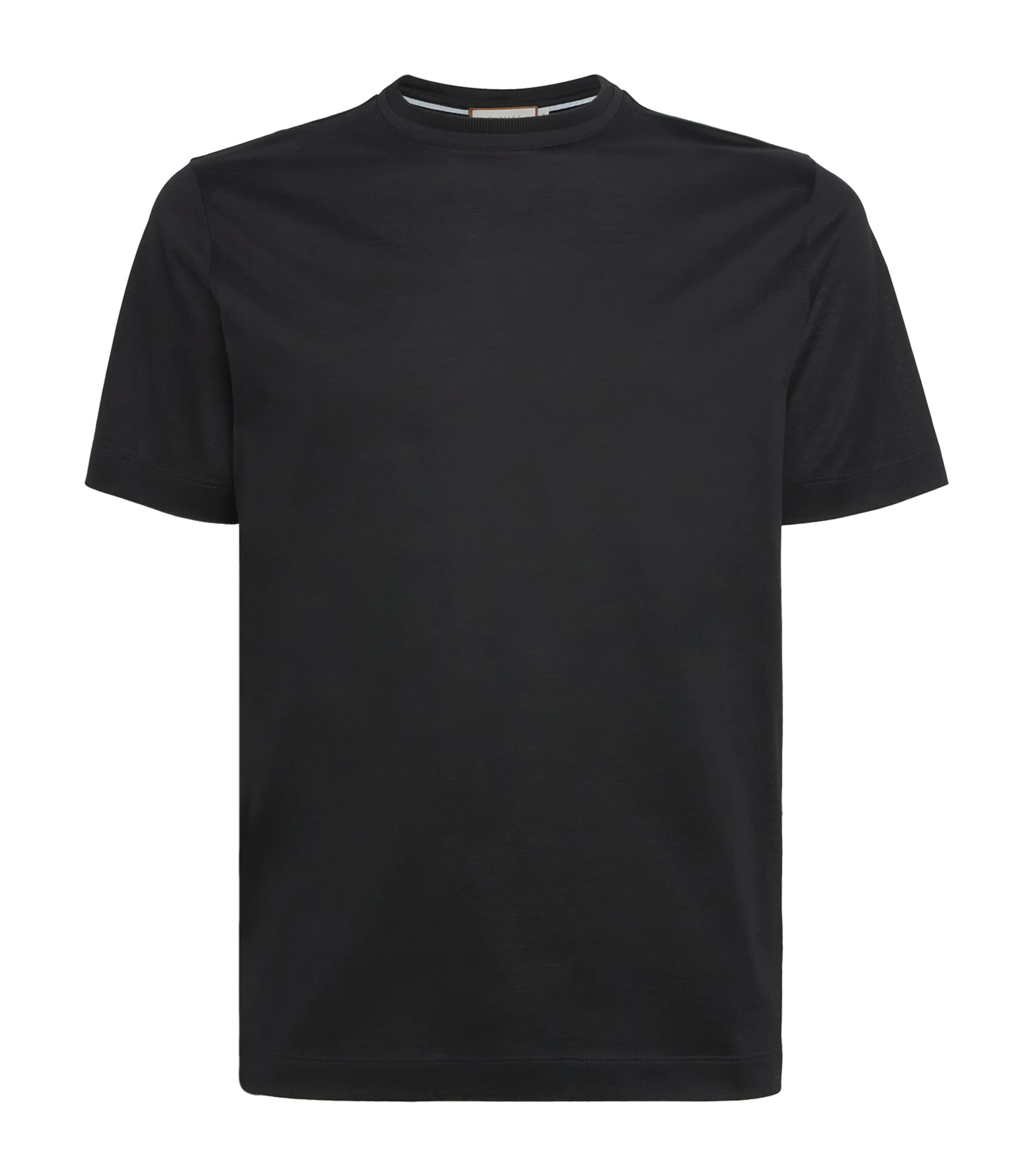 Cotton Double-Neck T-Shirt