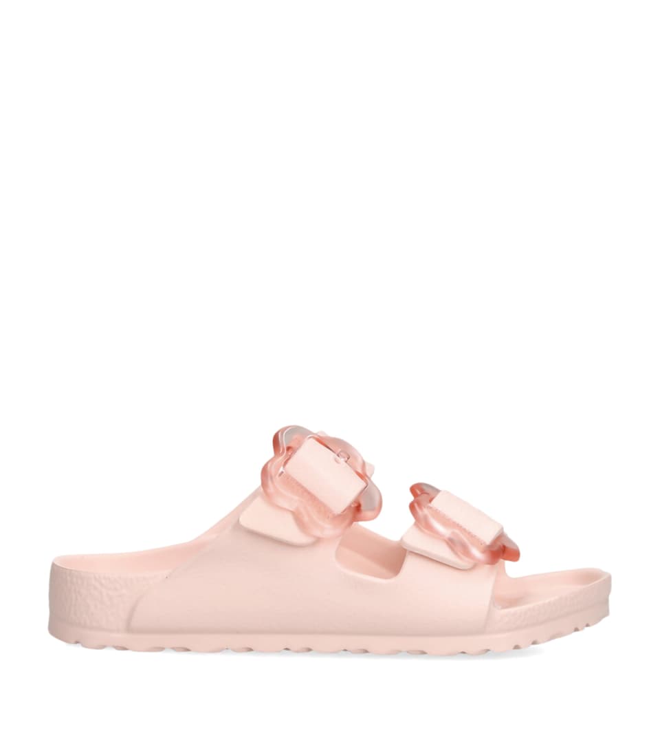 Birkenstock Arizona Eva Flowers Sandals Pale Pink