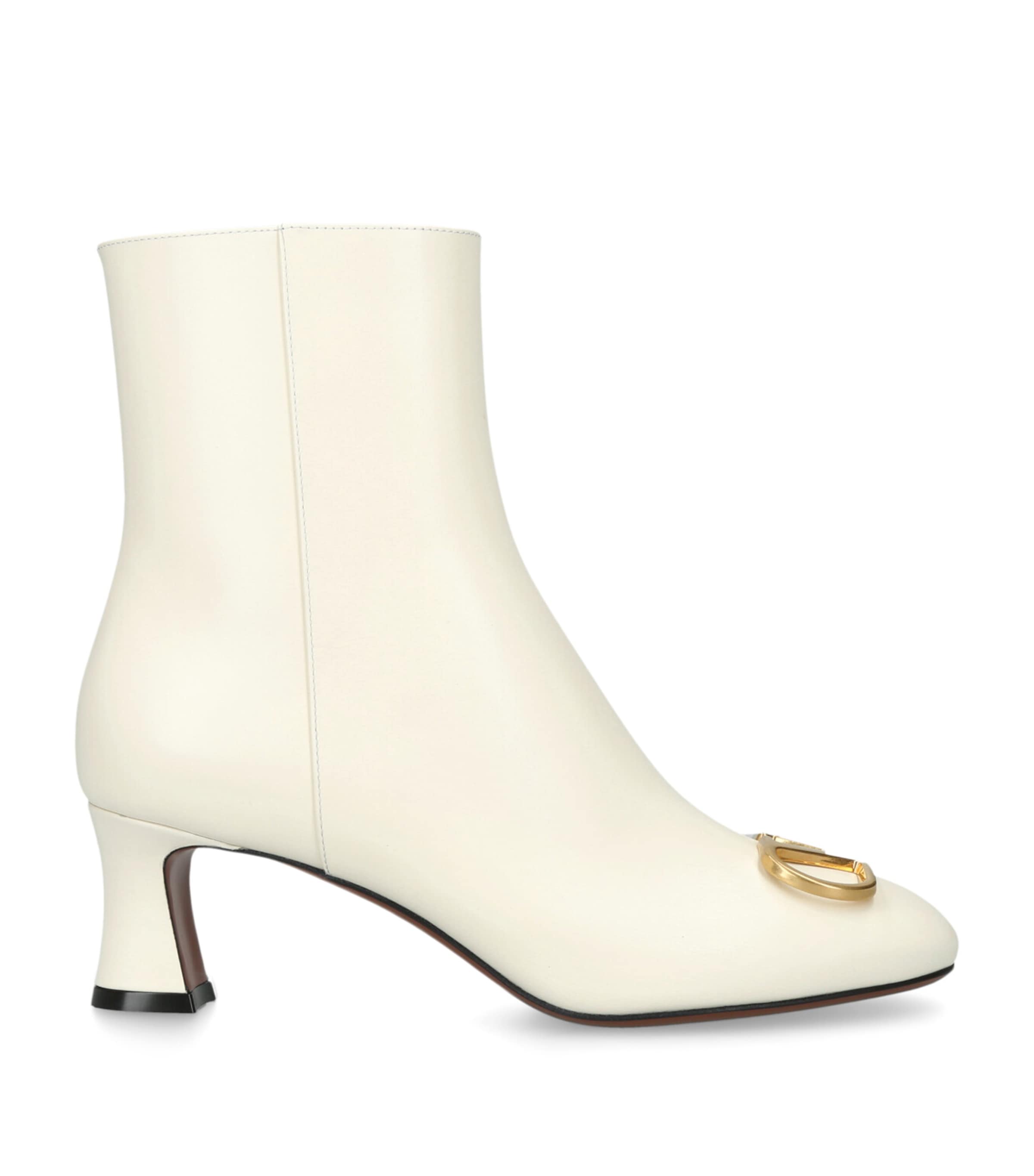 Leather Signature VLogo Ankle Boots 55