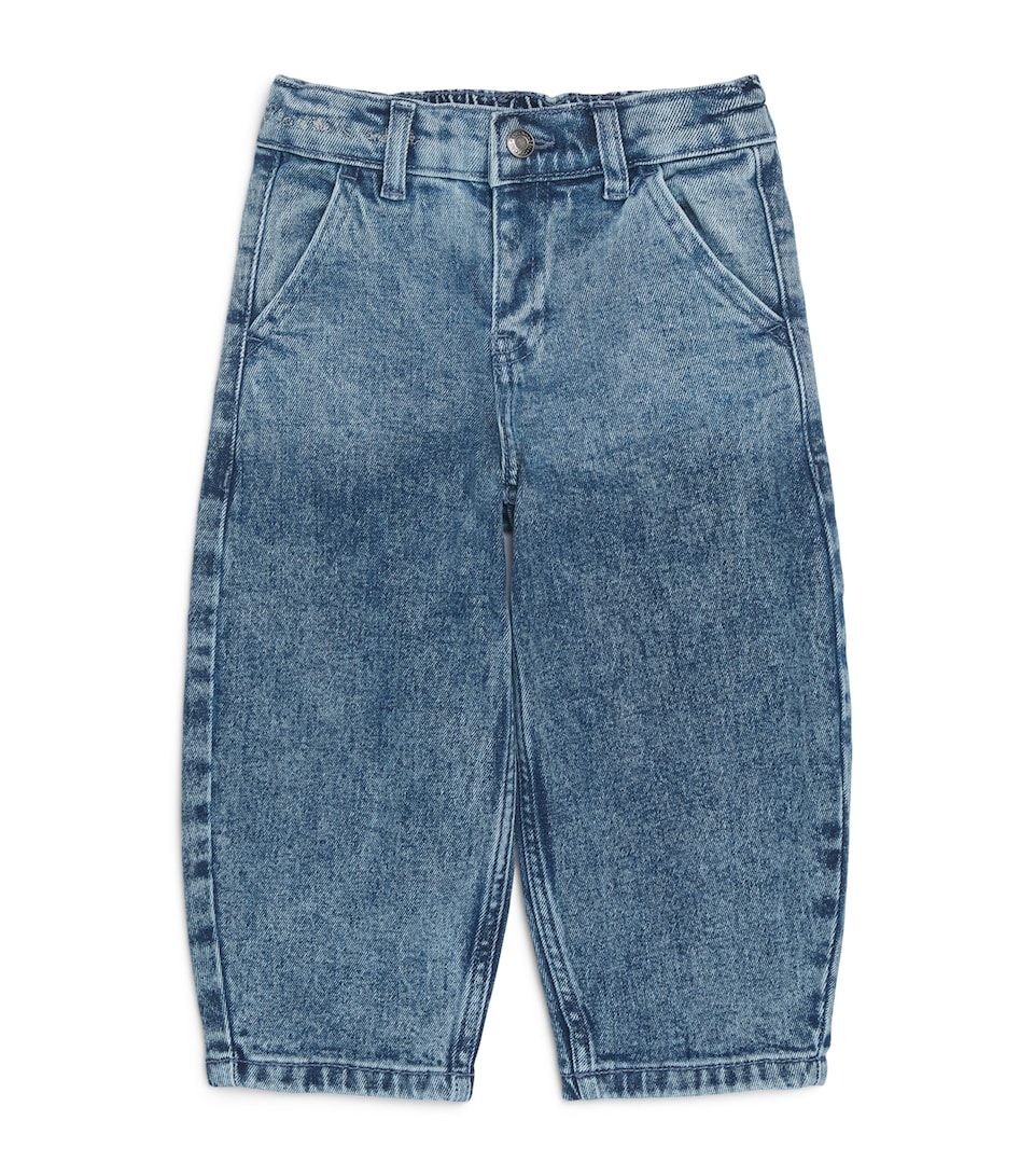 Copenhagen Colors Balloon-Fit Heart Jeans (2-12 Years) Block Spray