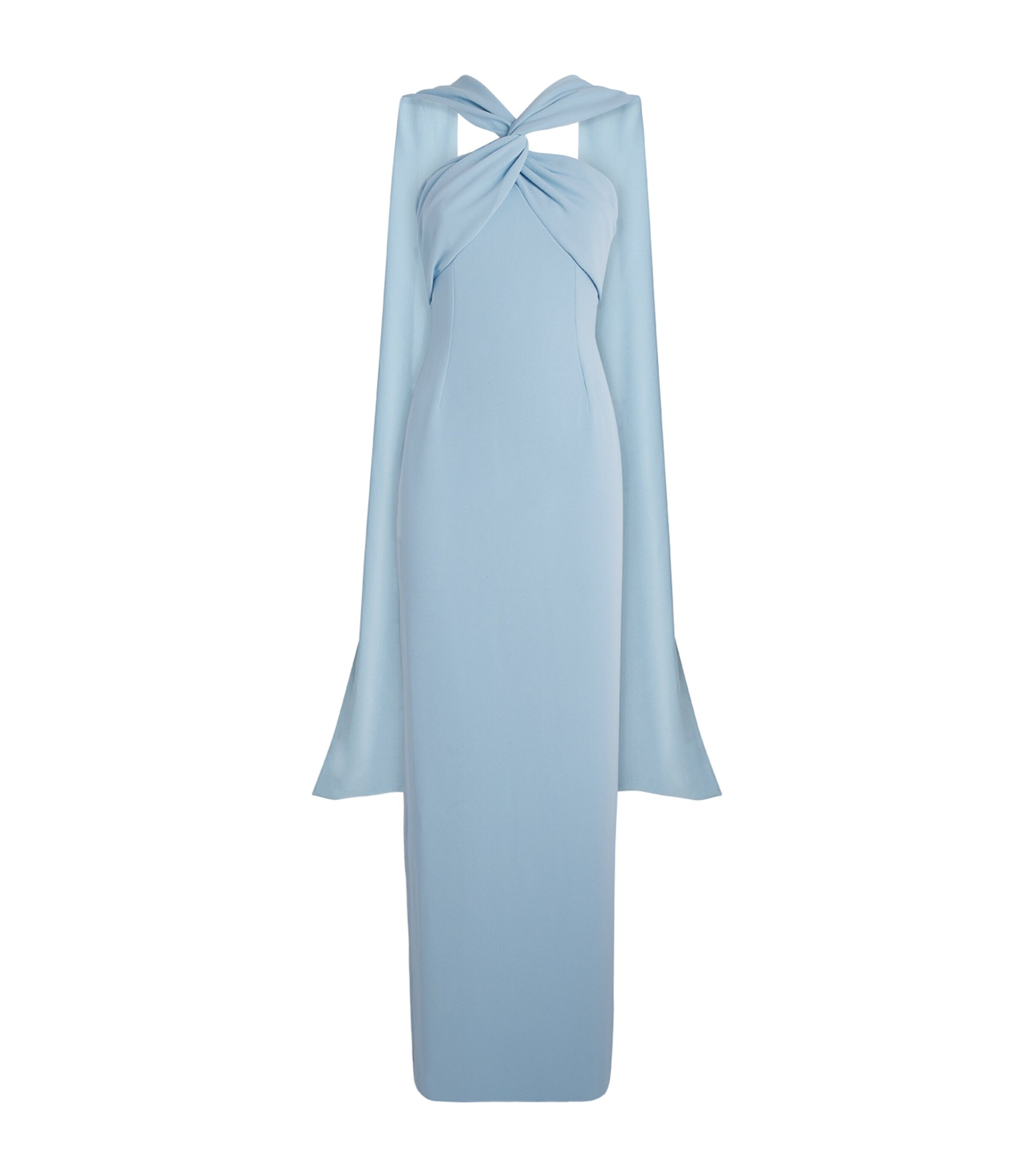 sachin and babi light blue dress vintage 70s evening dress main image 1