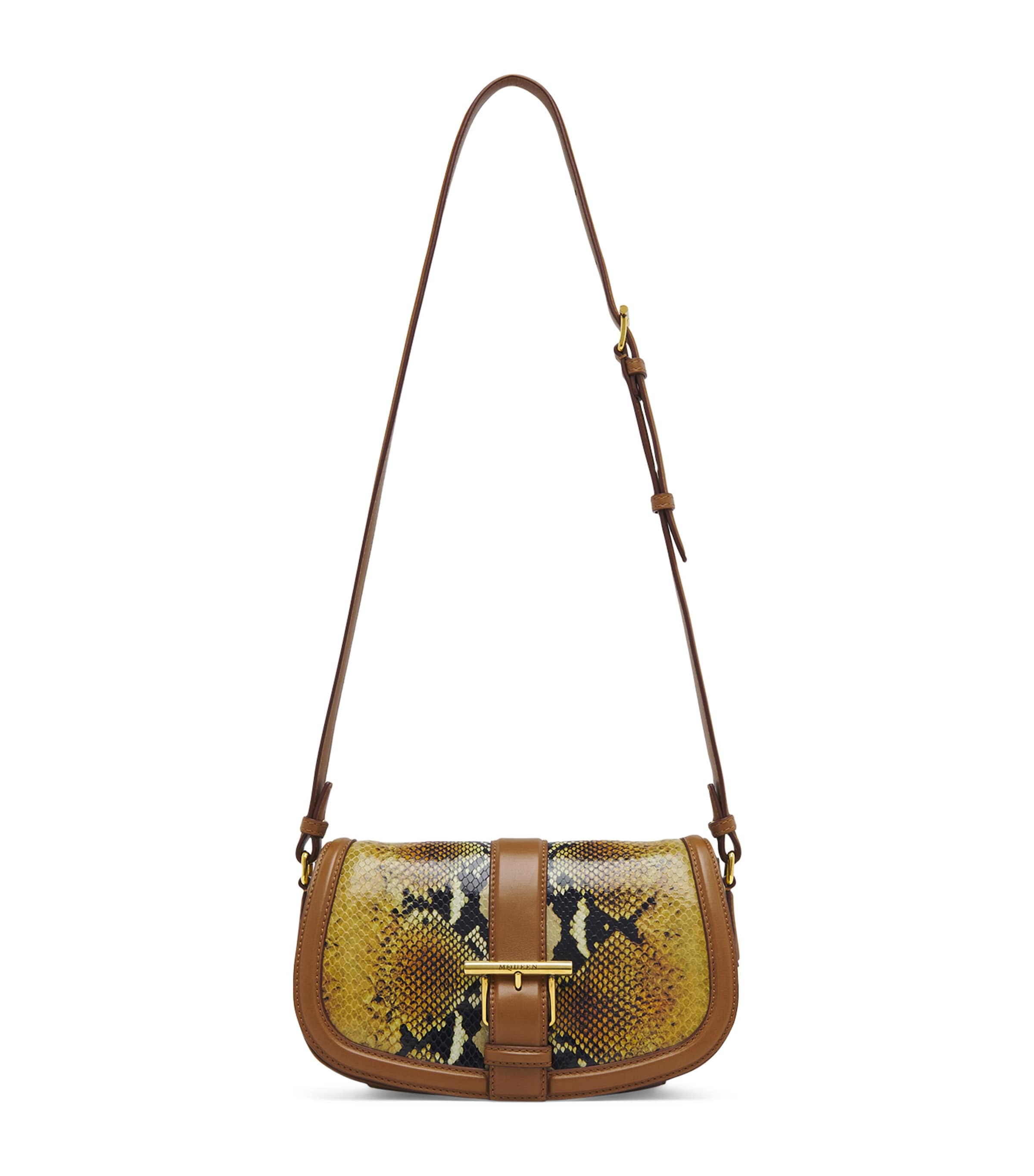 Leather T-Bar Satchel