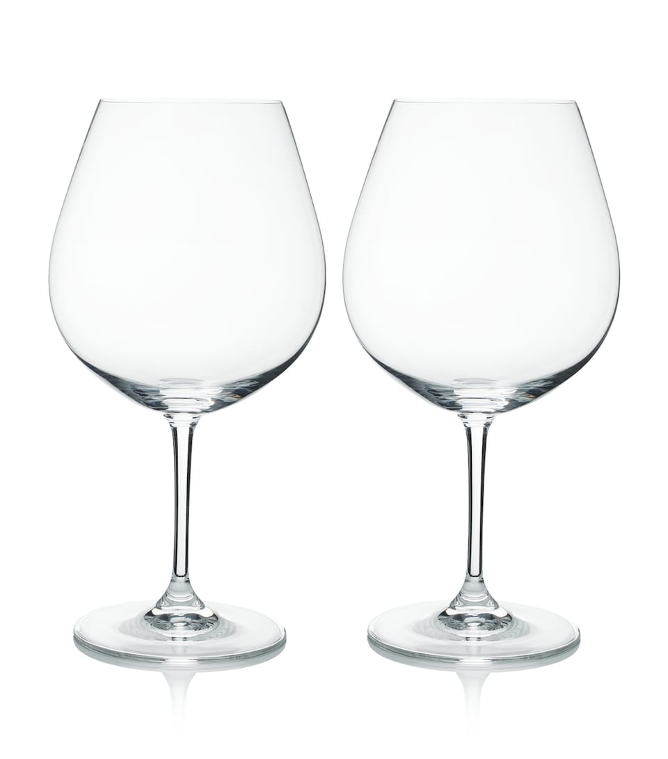 Riedel Set of 2 Crystal Vinum Pinot Noir Glasses (725ml) Clear