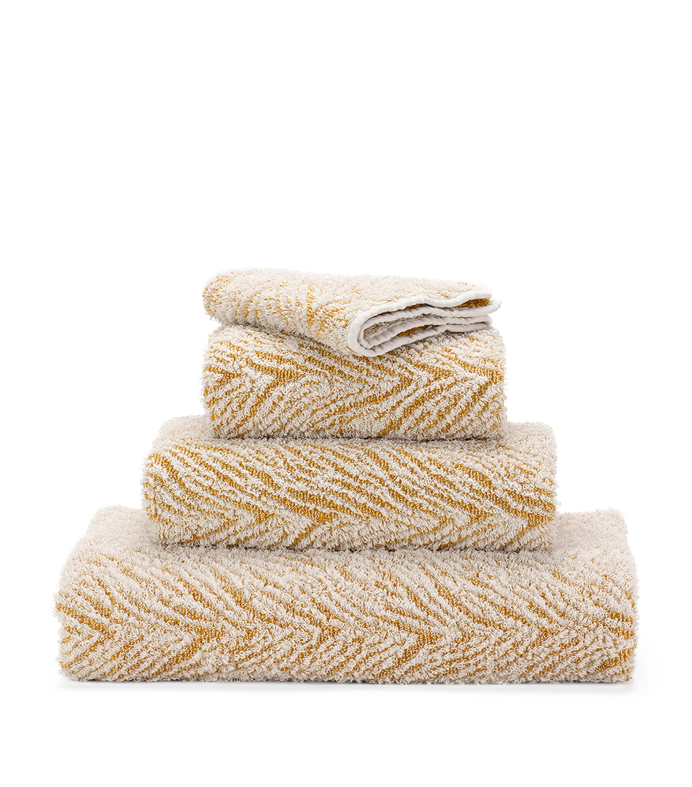Abyss & Habidecor Egyptian Cotton Vasco Bath Towel (70cm x 140cm) Gold
