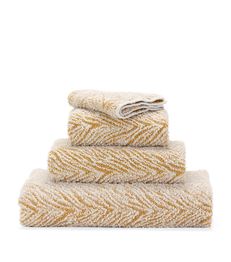Abyss & Habidecor Egyptian Cotton Vasco Bath Towel (70cm x 140cm) Gold