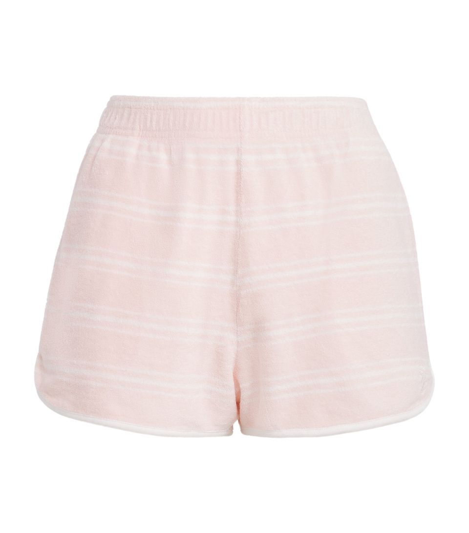 Terry Stripe Shorts