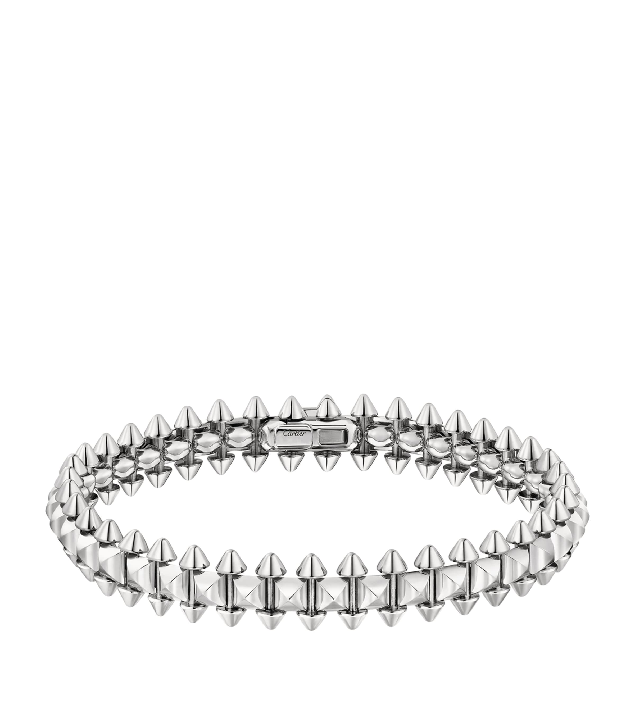 Flexible Medium White Gold Clash de Cartier Bracelet