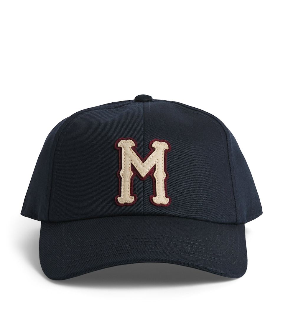 Moncler Cotton Monogram Baseball Cap